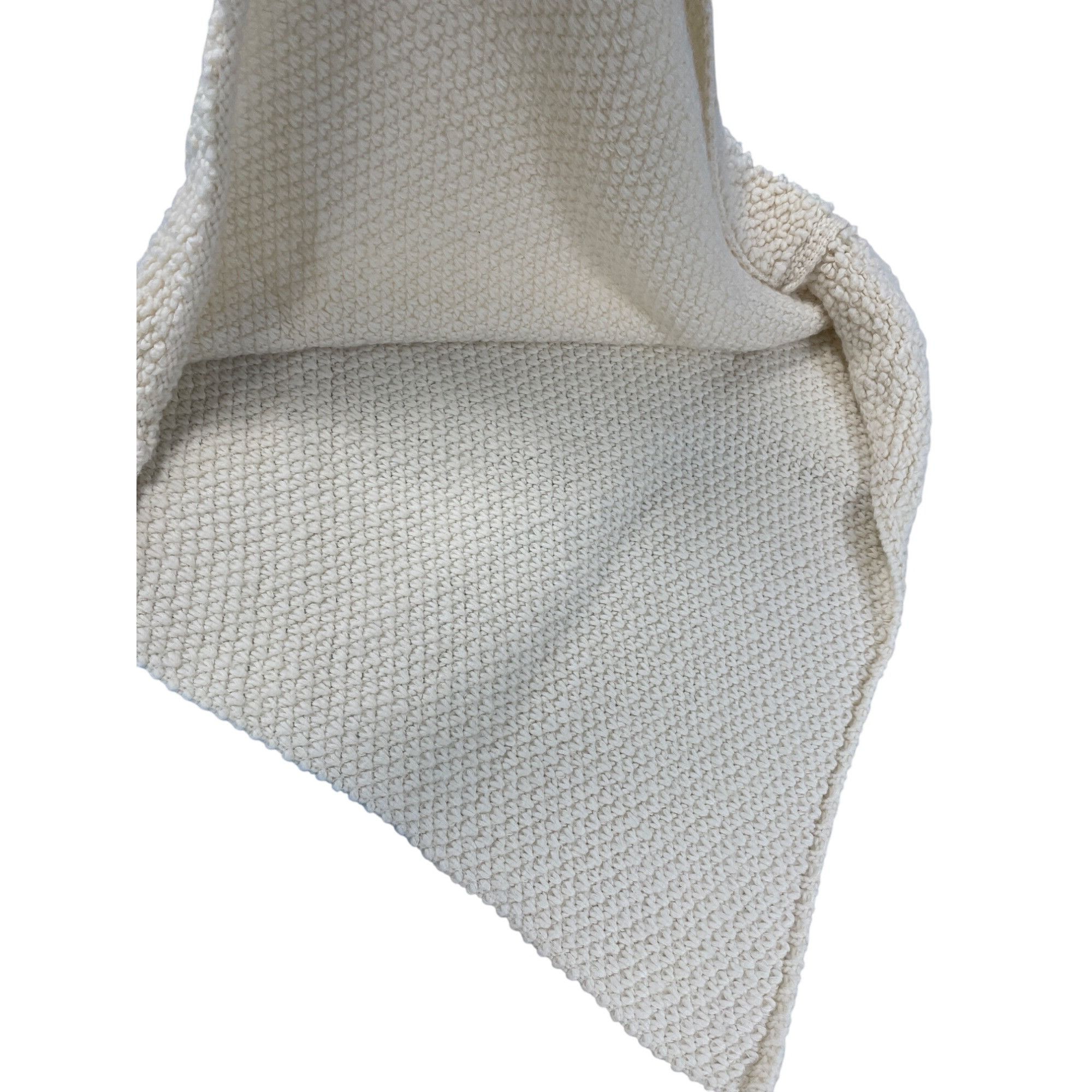 Other Cocogio womans cream off white cream wool knitted Italian pu Size ONE SIZE - 6 Thumbnail
