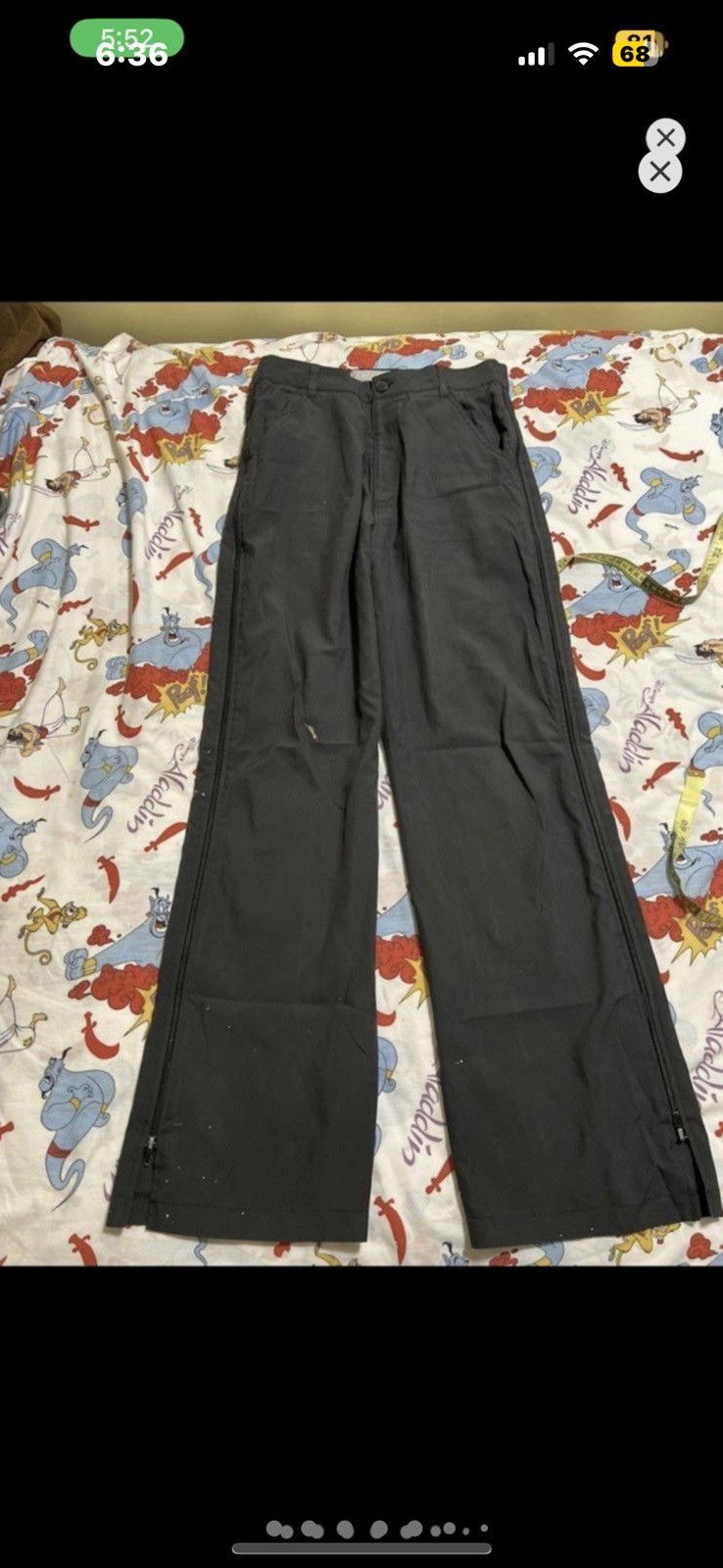 Vintage ***FINAL DROP***RARE 00s TECHNICAL FULL SIDE ZIP PANT 29-32 Size US 32 / EU 48 - 2 Thumbnail
