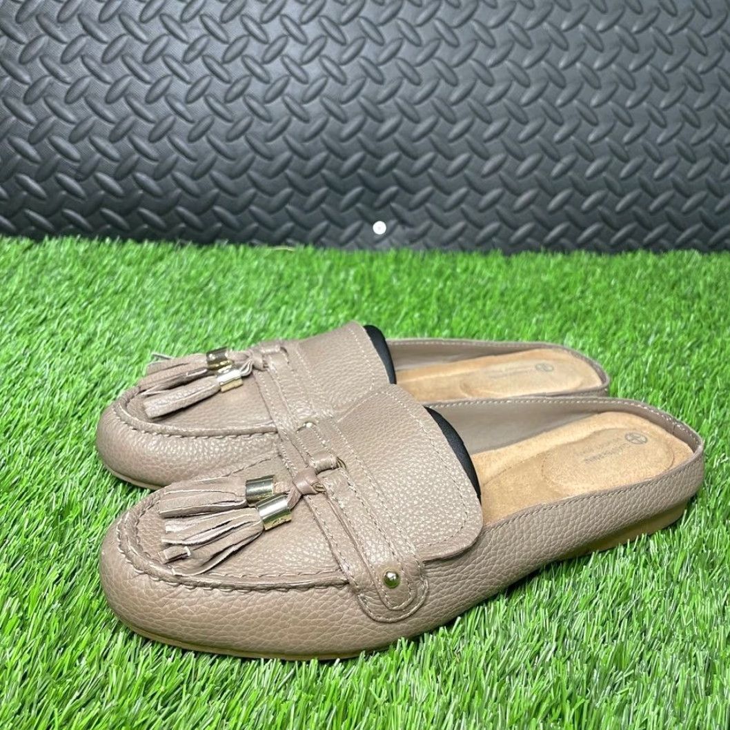 Giani Bernini Giani Bernini Loafer Womens Sandal Brown Memory Foam Tan 7.5 Size Shoes Casual Comfort Memory Foam Brown Womens 7.5 Size US 8 / IT 38 - 3 Thumbnail