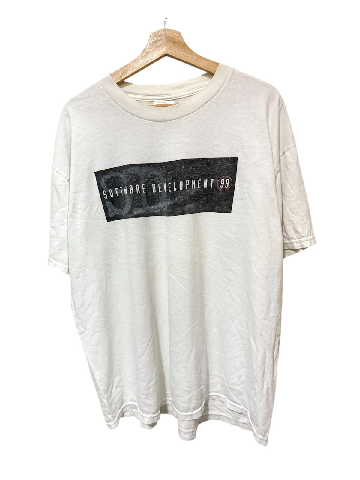 Hanes × Vintage Vintage 90s Software Development 1999 Shirt Nvidia AI Size US XL / EU 56 / 4 - 1 Thumbnail