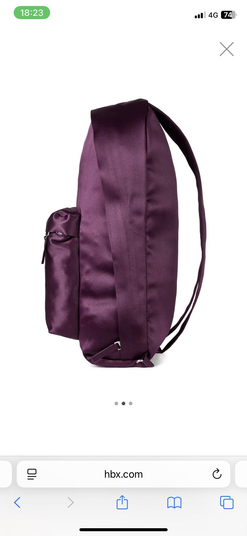Eastpak Raf Simons x Eastpack burgundy backpack Size ONE SIZE - 6 Thumbnail
