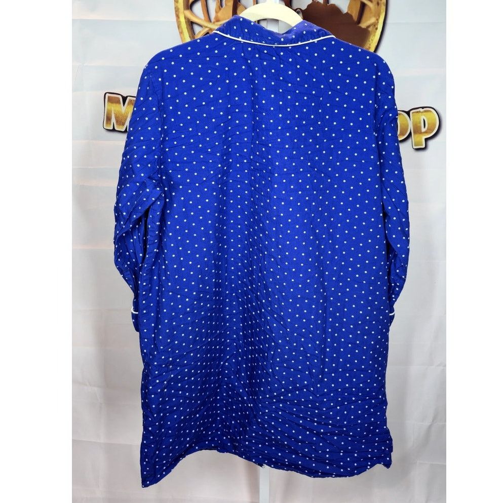 Other Appleseed’s Polka Dot Blue Sleep Shirt PXL Size XL / US 12-14 / IT 48-50 - 4 Thumbnail