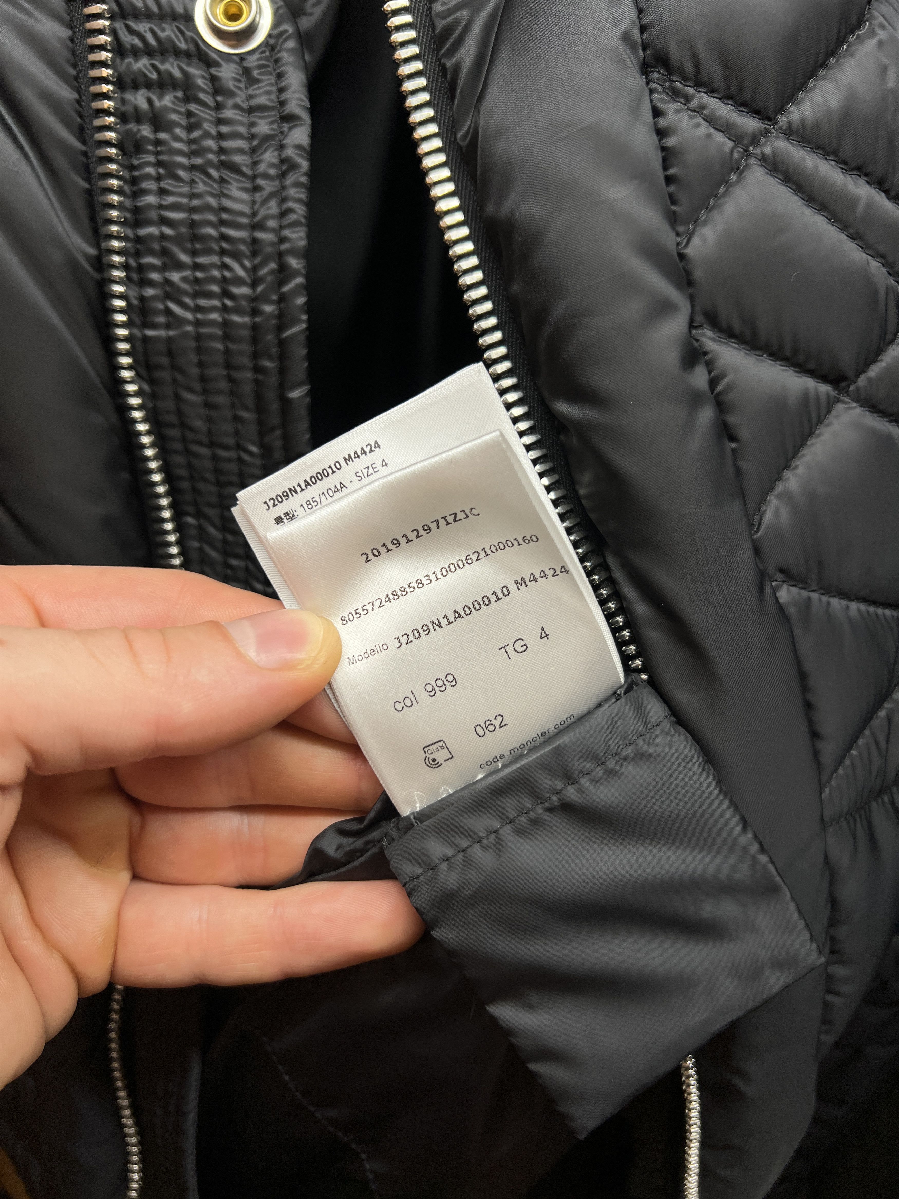 Moncler × Rick Owens RICK OWENS MEGAPENTA FLIGHT JACKET Size US L / EU 52-54 / 3 - 22 Thumbnail