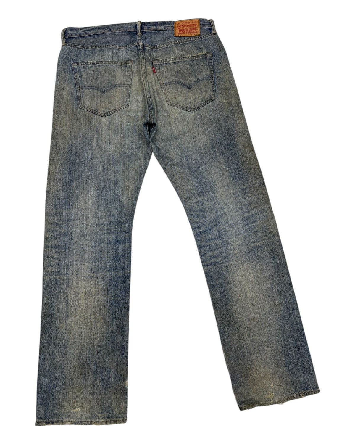 Levi's × Undercover 🔥LEVIS 501 THRASHED MUD WASH RUSTY DISTRESS UNDERCOVER STYLE Size US 36 / EU 52 - 4 Thumbnail