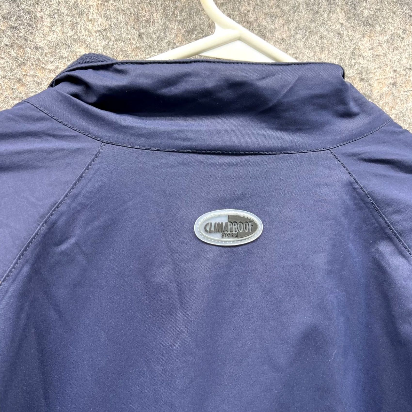 Adidas Adidas Jacket Men Large Blue Bomber Anorak Polyester Half Zip Clima Proof Vtg Size US L / EU 52-54 / 3 - 5 Thumbnail