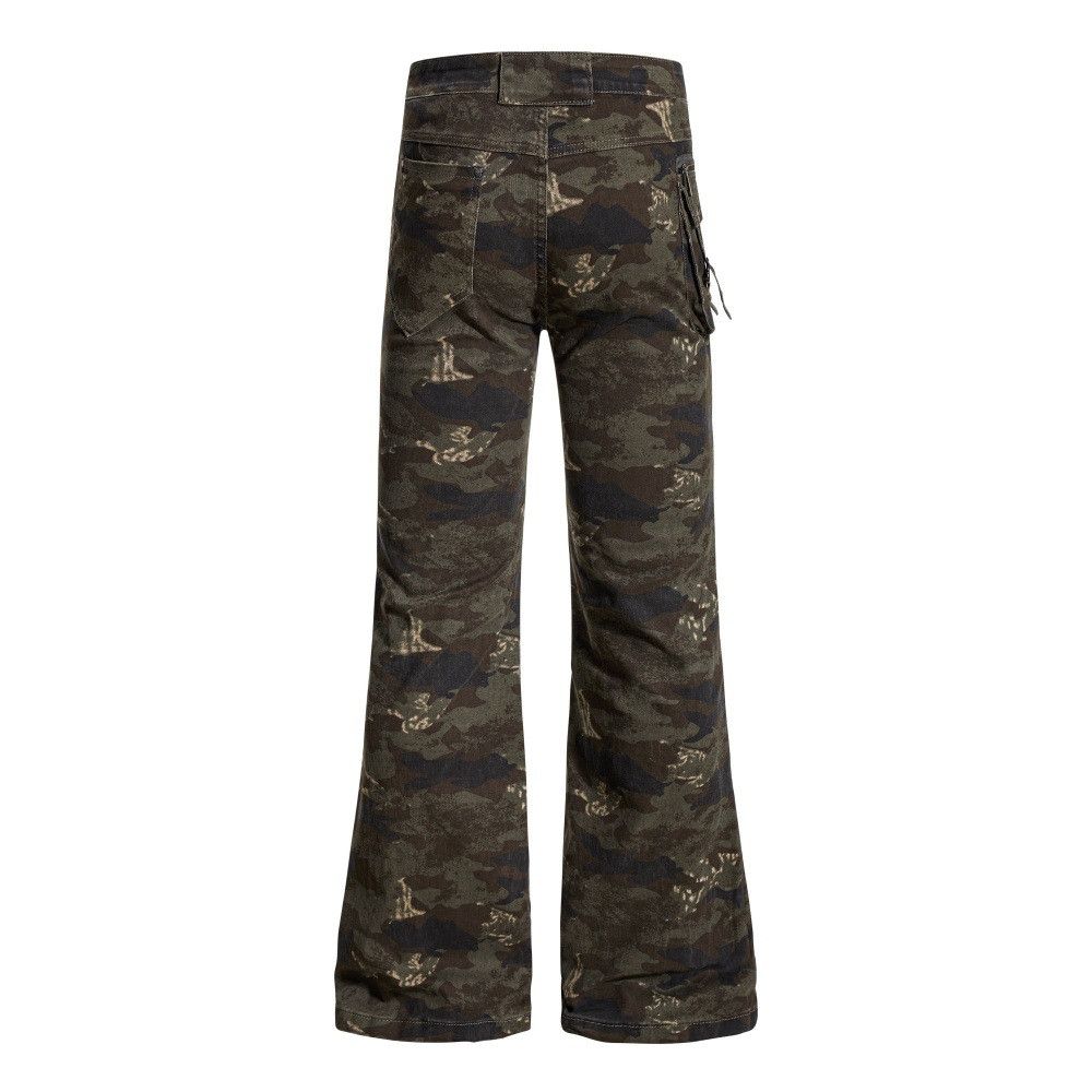 Vintage Men's hip-hop trendy loose camouflage flared casual pants Size US 32 / EU 48 - 2 Thumbnail