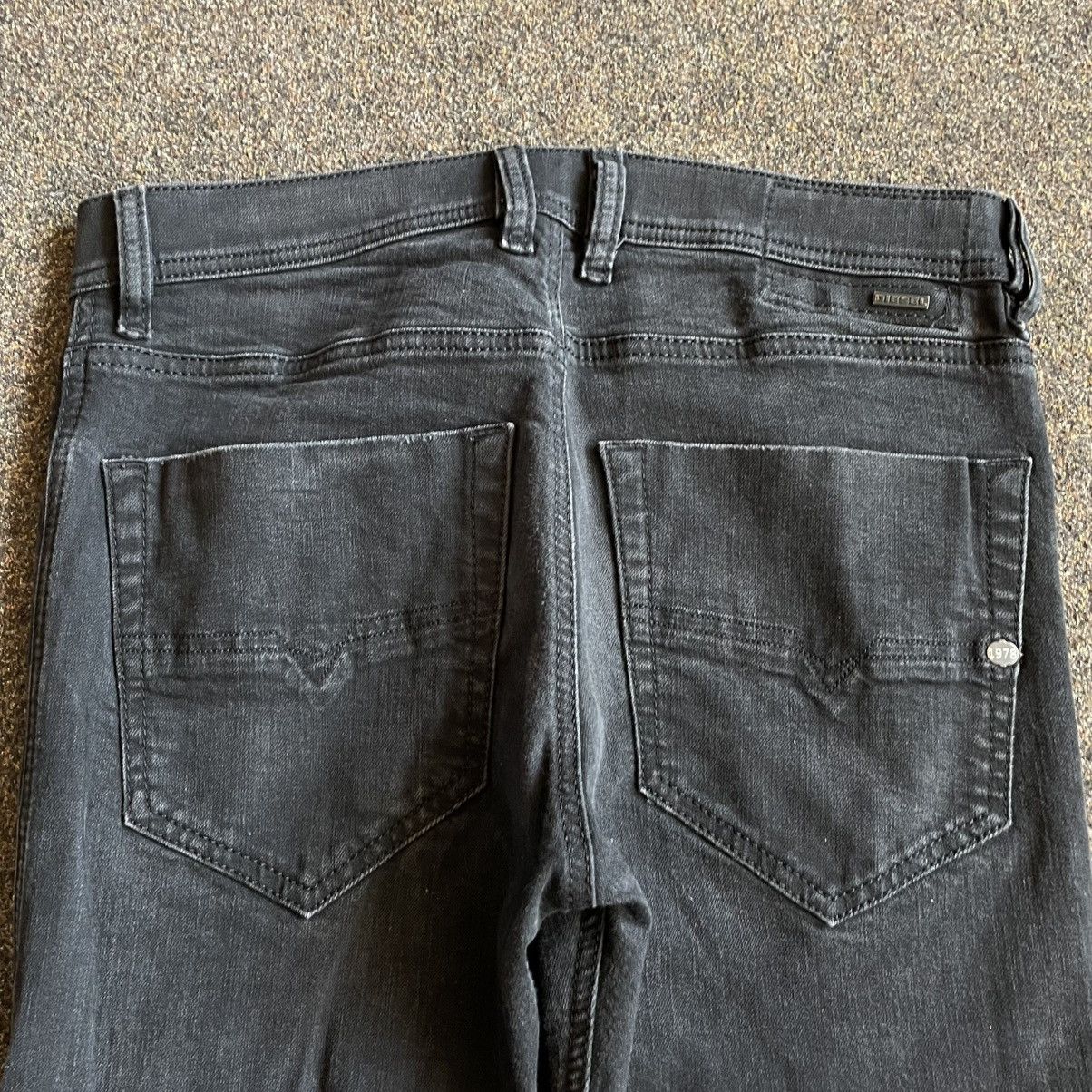 Vintage Vintage Y2K Diesel Faded Black Slim Denim Jeans Skate 30 Size US 30 / EU 46 - 7 Thumbnail