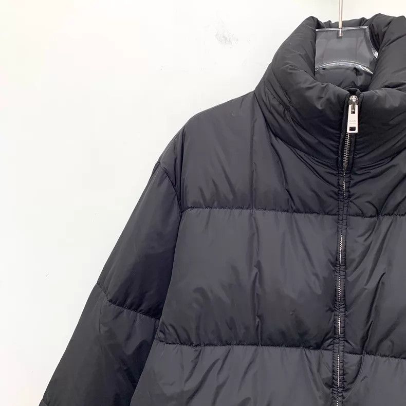 Prada Prada Black triangle stand-up collar zipper long-sleeved d Size XS / US 0-2 / IT 36-38 - 3 Thumbnail