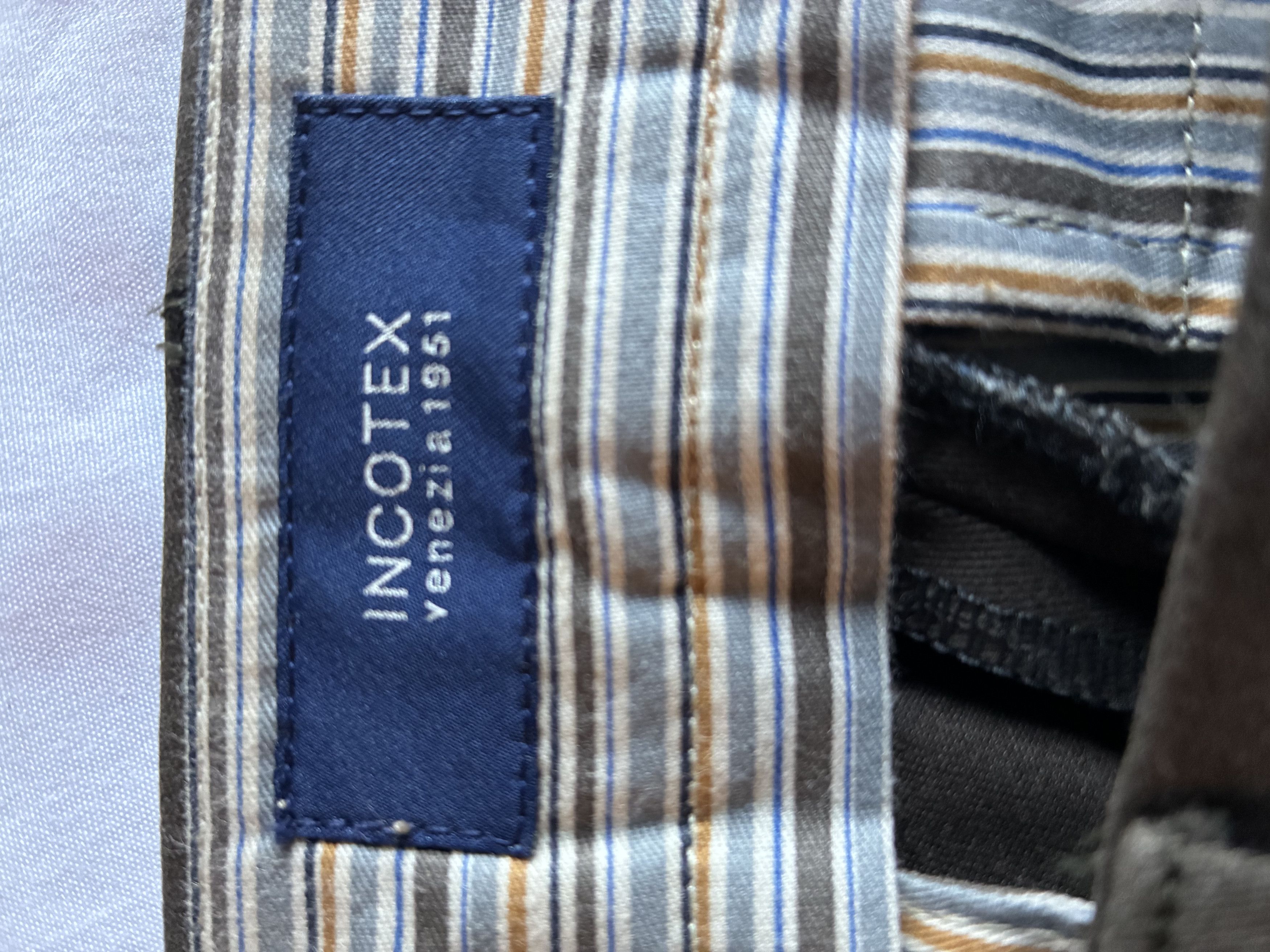 Incotex Incotex Venezia 1951 Brown Cotton Trousers Size US 34 / EU 50 - 10 Thumbnail