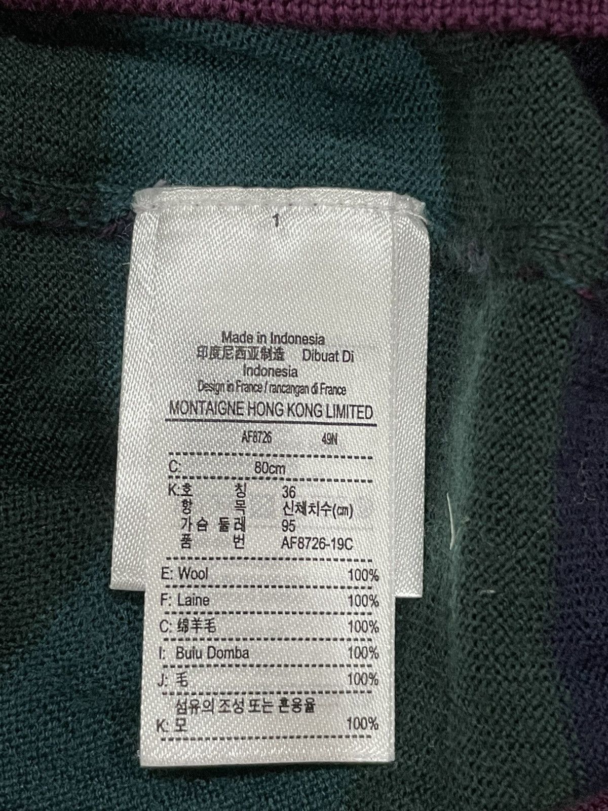 Lacoste Lacoste Turtleneck Sweatshirt Size XS / US 0-2 / IT 36-38 - 5 Thumbnail