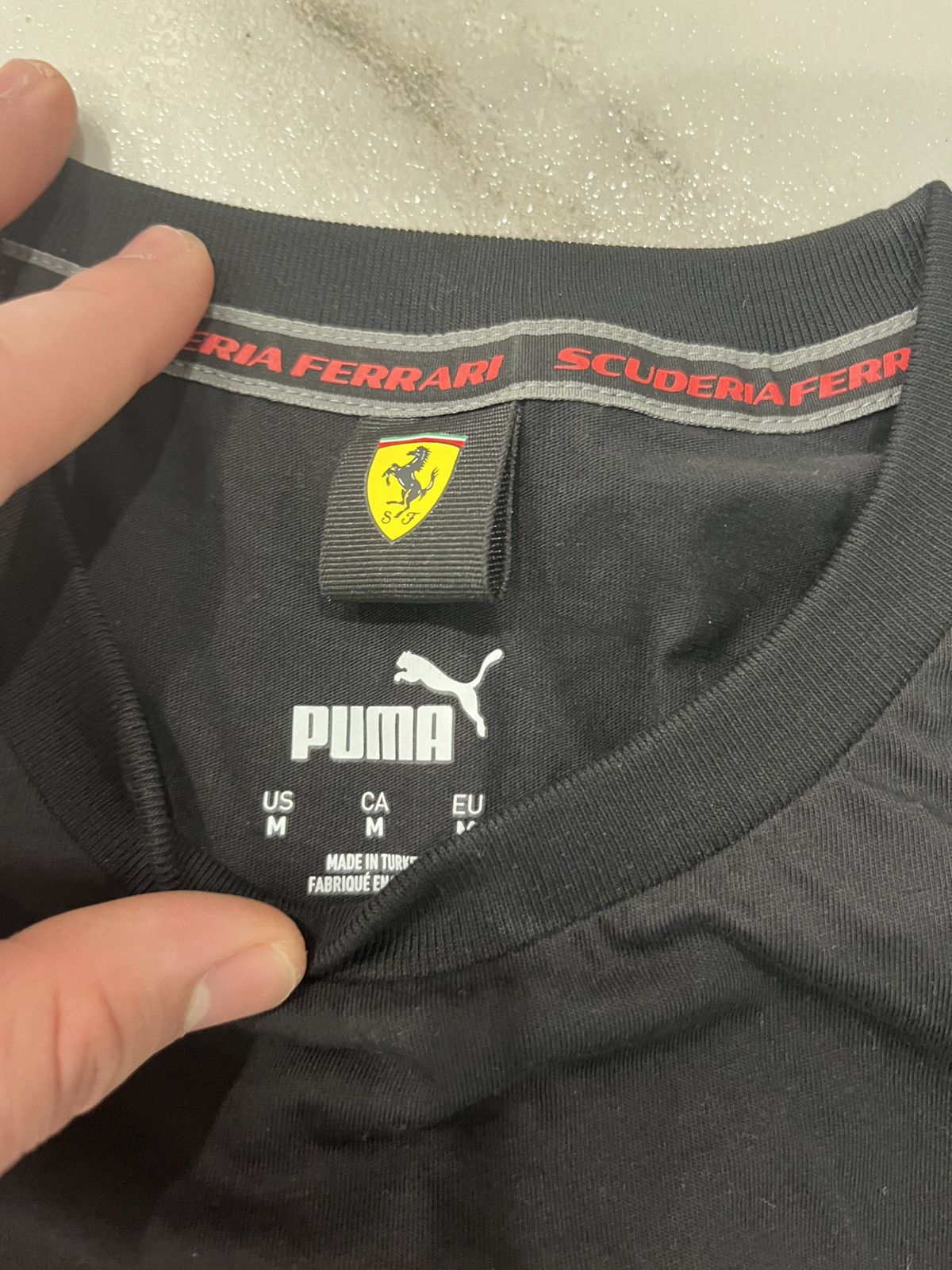 Puma FERRARI X PUMA SHIRT Size US M / EU 48-50 / 2 - 2 Thumbnail