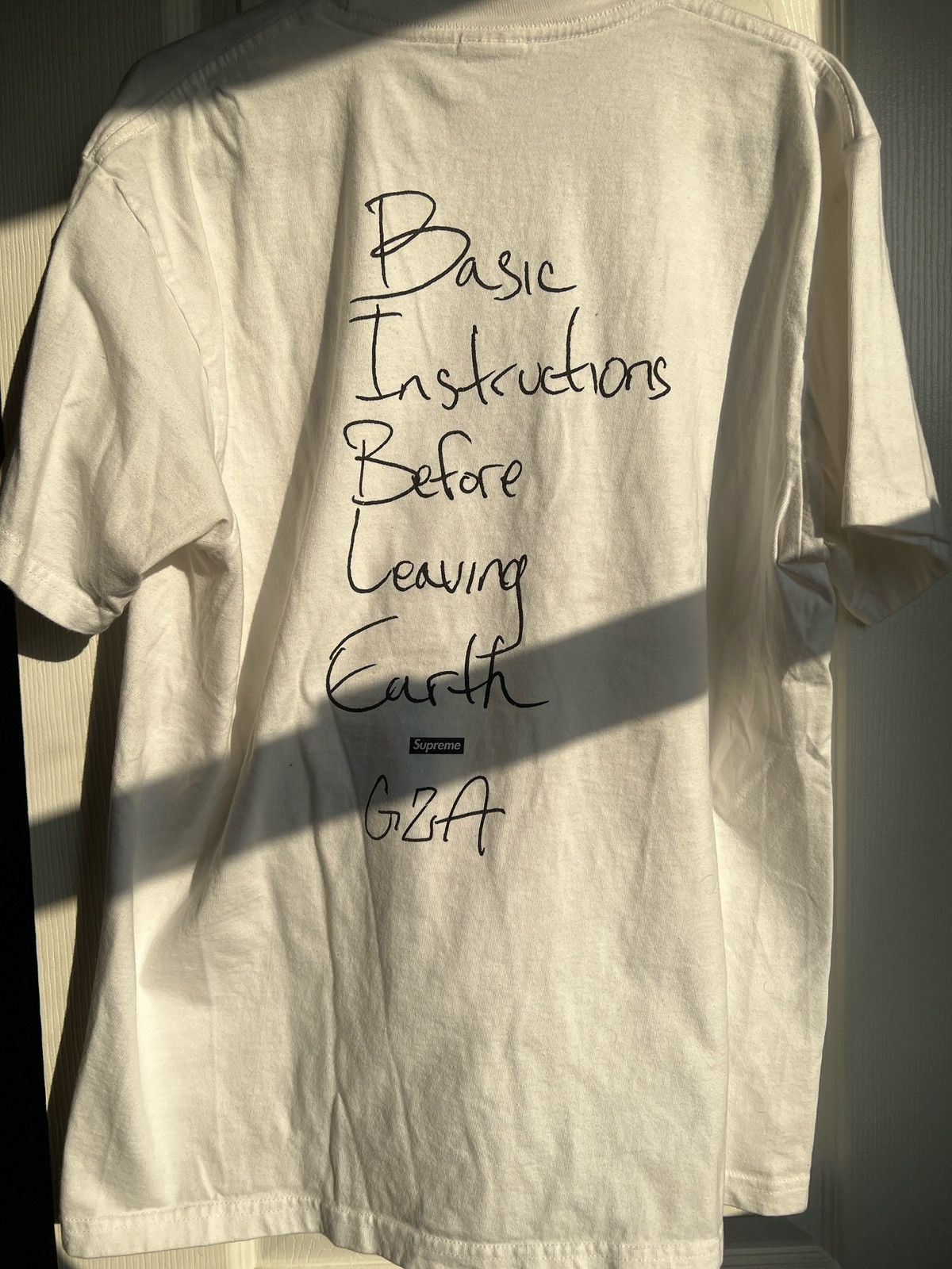 Supreme Supreme GZA Tee Size US M / EU 48-50 / 2 - 2 Thumbnail
