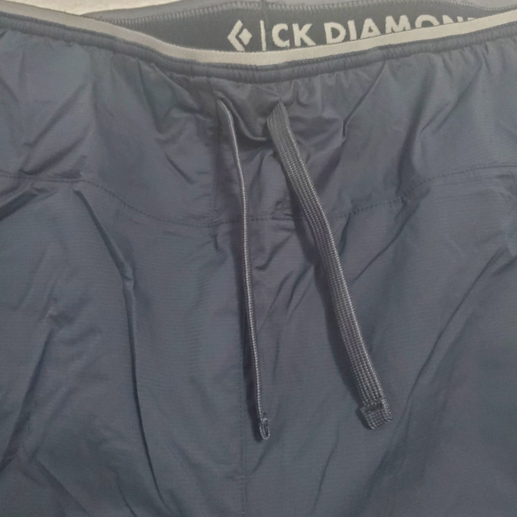 Black Diamond VINTAGE Black Diamond Distance Shorts Men XL Black 5" Nylon Pull On Stretch Running Size US 36 / EU 52 - 5 Thumbnail