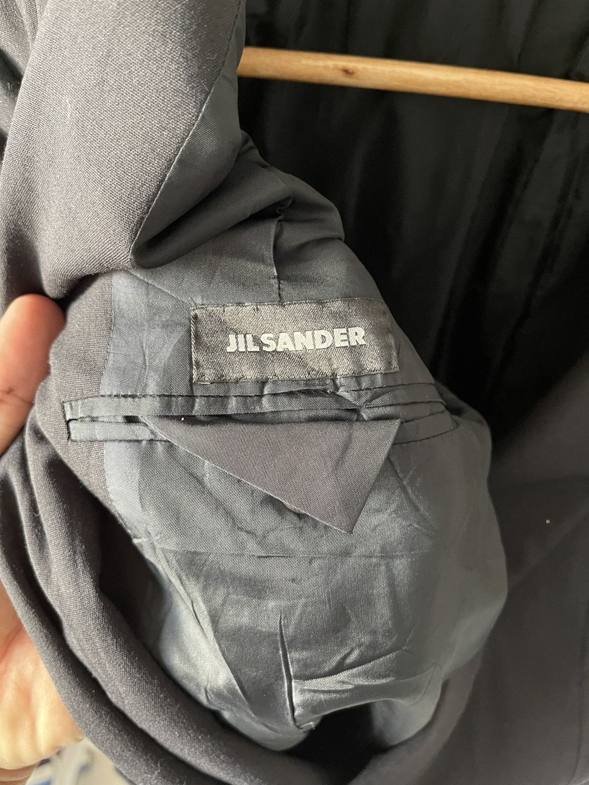 Jil Sander Jil Sander One Button Blazer Jacket Size US M / EU 48-50 / 2 - 7 Thumbnail