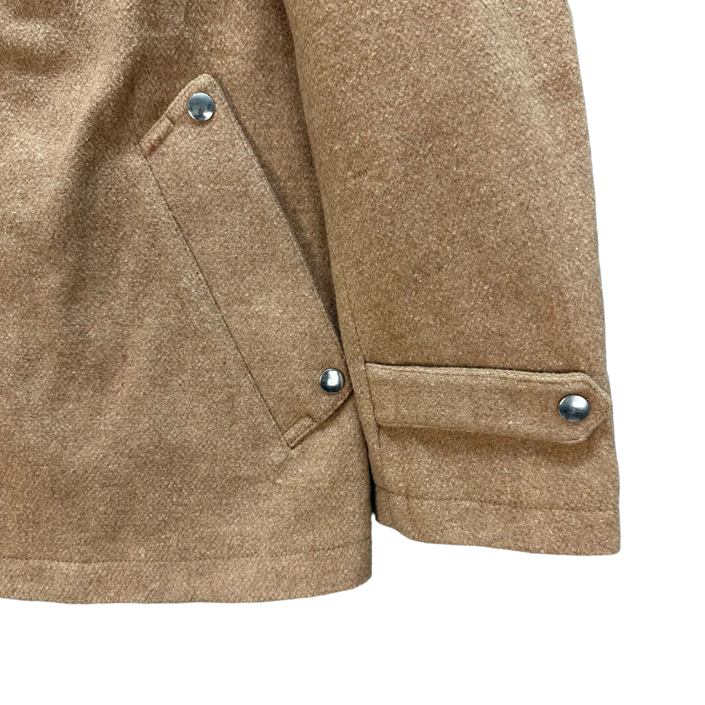 Japanese Brand MEN'S MELROSE Turtle Neck Wool Jacket #A22-0500 Size US S / EU 44-46 / 1 - 5 Thumbnail