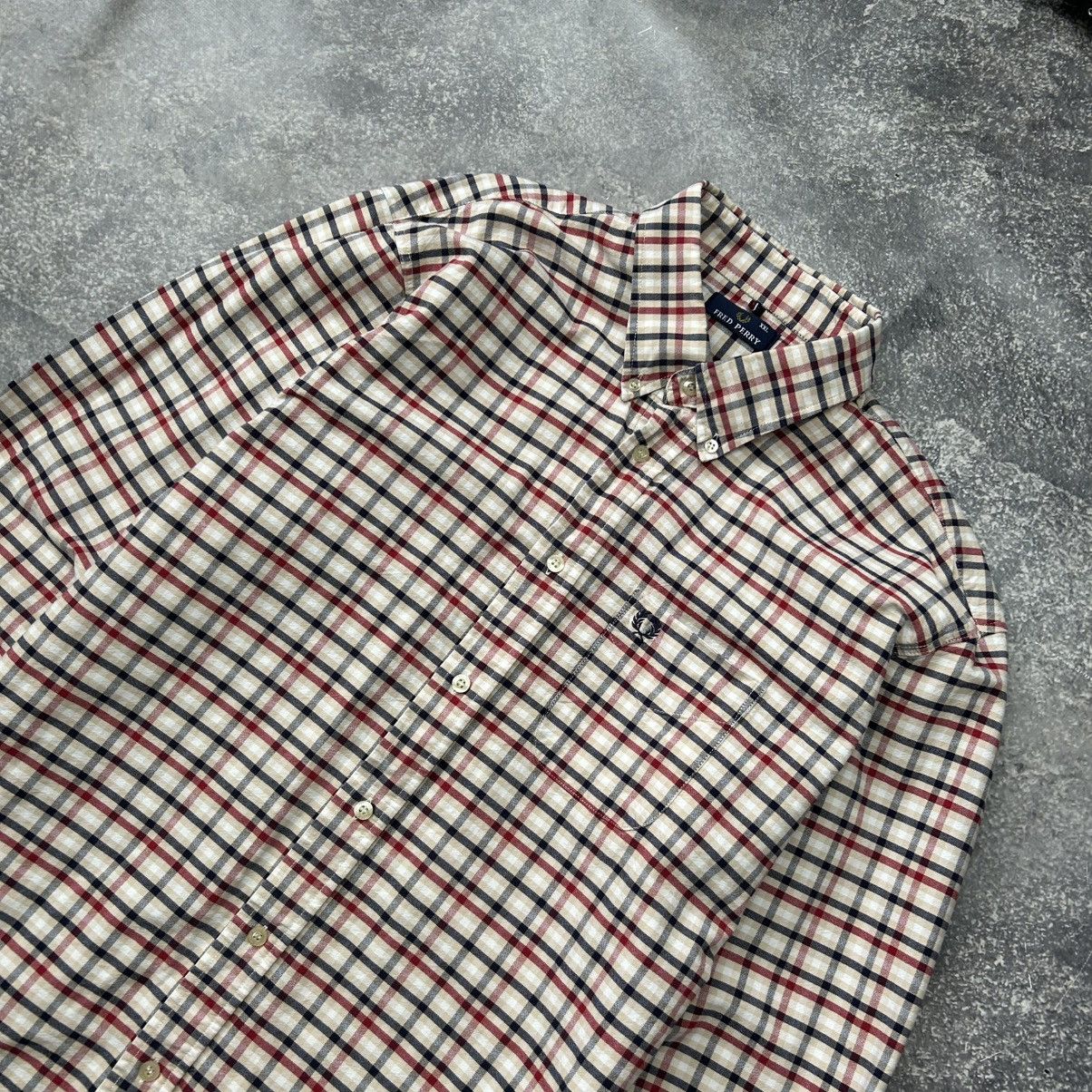 Fred Perry Vintage Fred Perry Small logo Checked button shirt Size US XXL / EU 58 / 5 - 2 Thumbnail