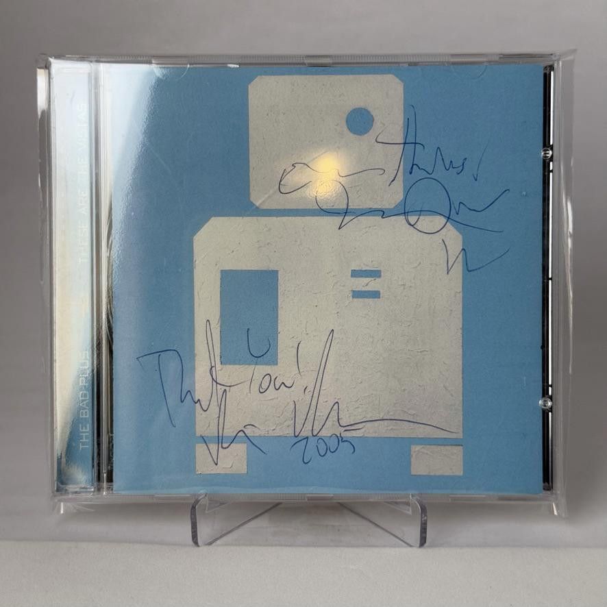 Sony The Bad Plus - These Are The Vistas CD 2003 Album SIGNED Size ONE SIZE - 1 Thumbnail