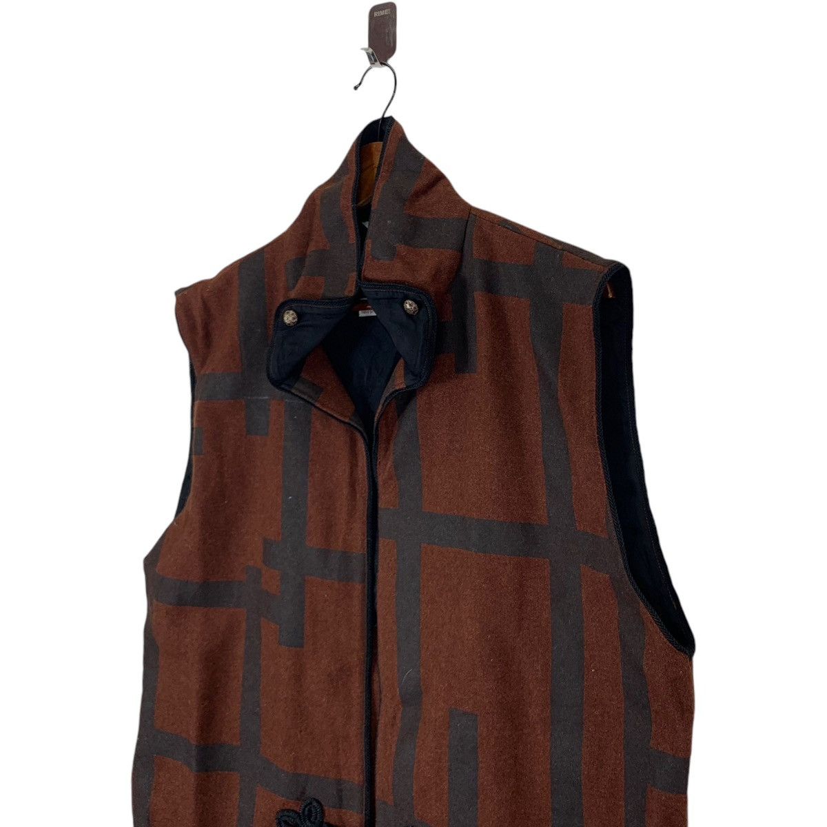 Handmade × SOU SOU VINTAGE SOU SOU JAPANESE POP TEXTILE DESIGN VEST JACKET Size US L / EU 52-54 / 3 - 3 Thumbnail