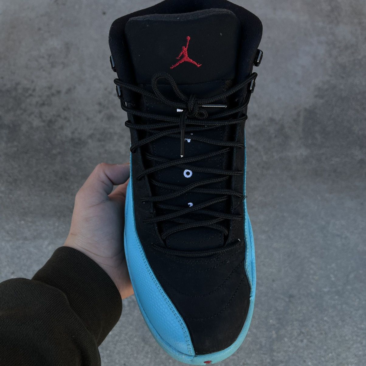 Jordan Brand × Nike VNDS 2013’ Jordan 12 Retro Gamma Blue Men’s Sz 10 Size US 10 / EU 43 - 2 Thumbnail