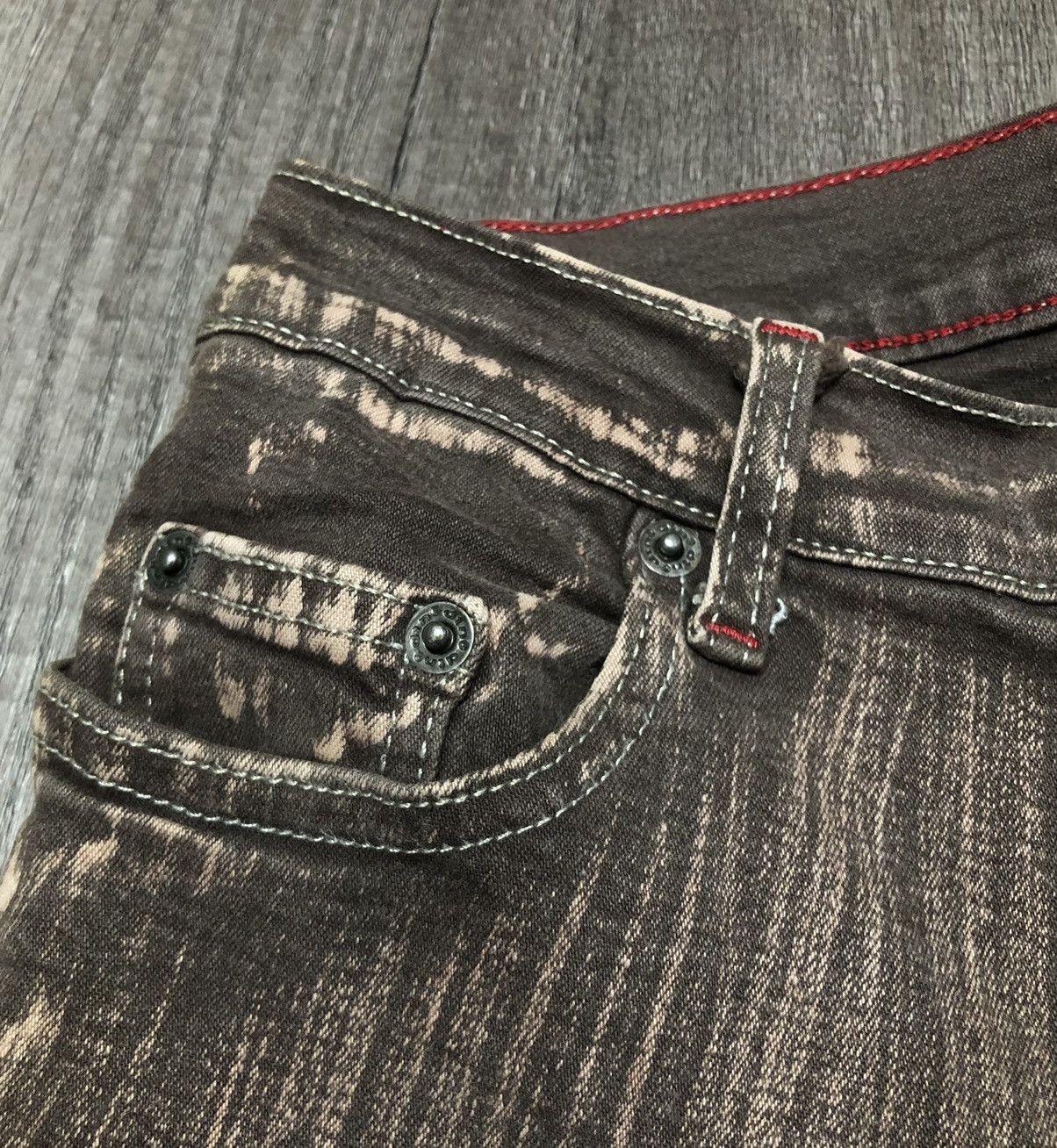 Designer × Japanese Brand VINTAGE DALTON GERMANY BERNING FLARE JEANS Size 27" / US 4 / IT 40 - 14 Thumbnail