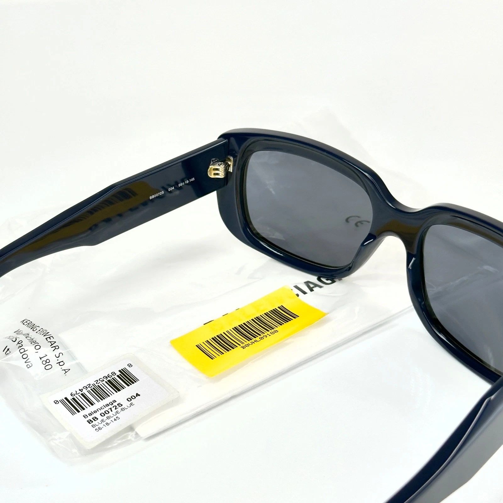 Balenciaga BALENCIAGA BB0072S AUTHENTIC PARIS 0072 Rectangular Size ONE SIZE - 6 Thumbnail