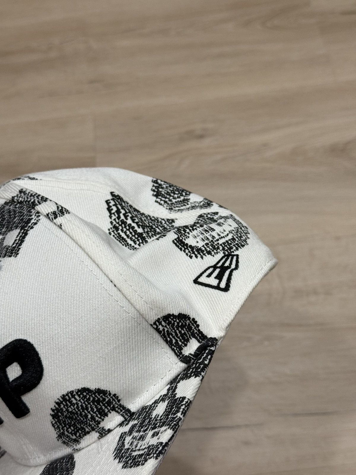 Fuck The Population FTP Skull Fitted Hat Size 7 7/8 Size ONE SIZE - 7 Thumbnail
