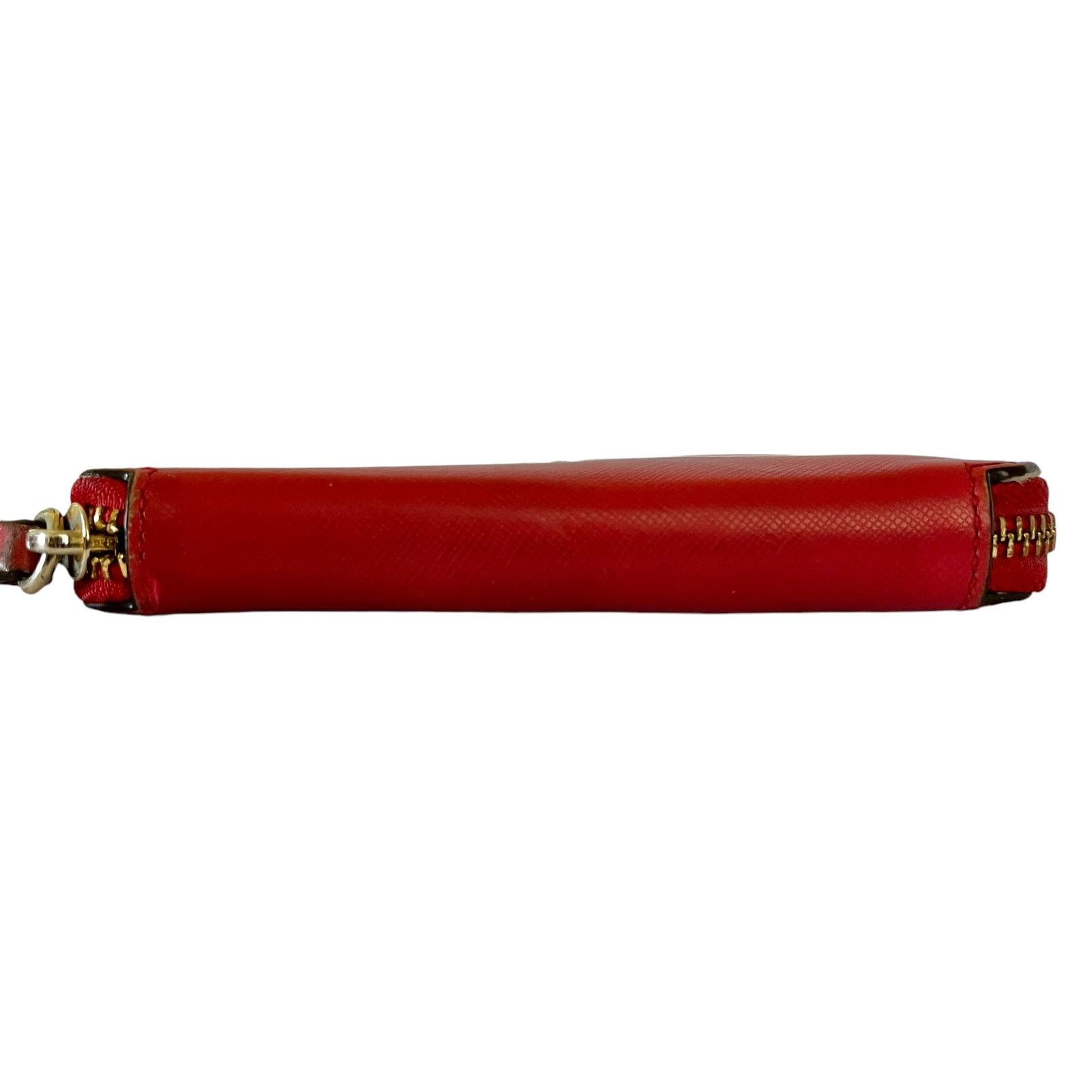 Kate Spade Kate Spade Red Saffiano Leather Zip-Around Wristlet Wallet Size ONE SIZE - 7 Thumbnail
