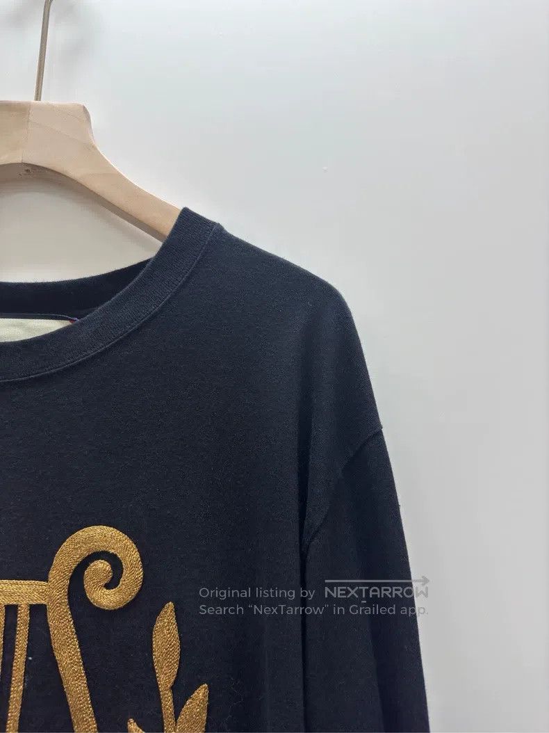 Gucci gucci Blue cotton embroidered pattern round-neck long-slee Size US S / EU 44-46 / 1 - 3 Thumbnail