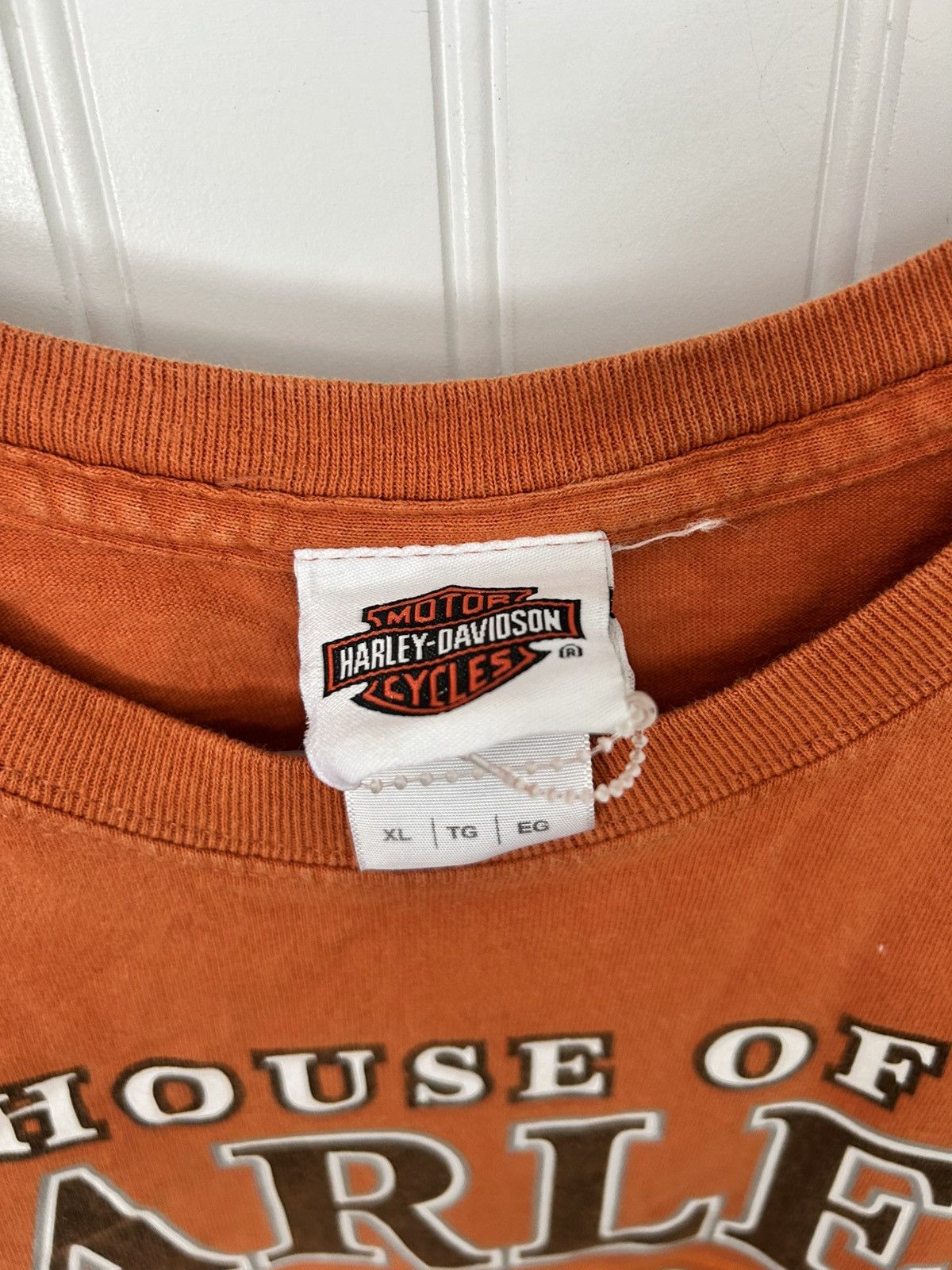 Harley Davidson Harley Davidson House of Harley Tee – Milwaukee WI Size US L / EU 52-54 / 3 - 5 Thumbnail