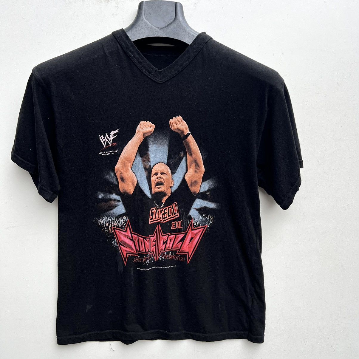 Vintage × WWF Stone Cold Steve Austin WWF 2001 shirt tee Size US M / EU 48-50 / 2 - 1 Thumbnail