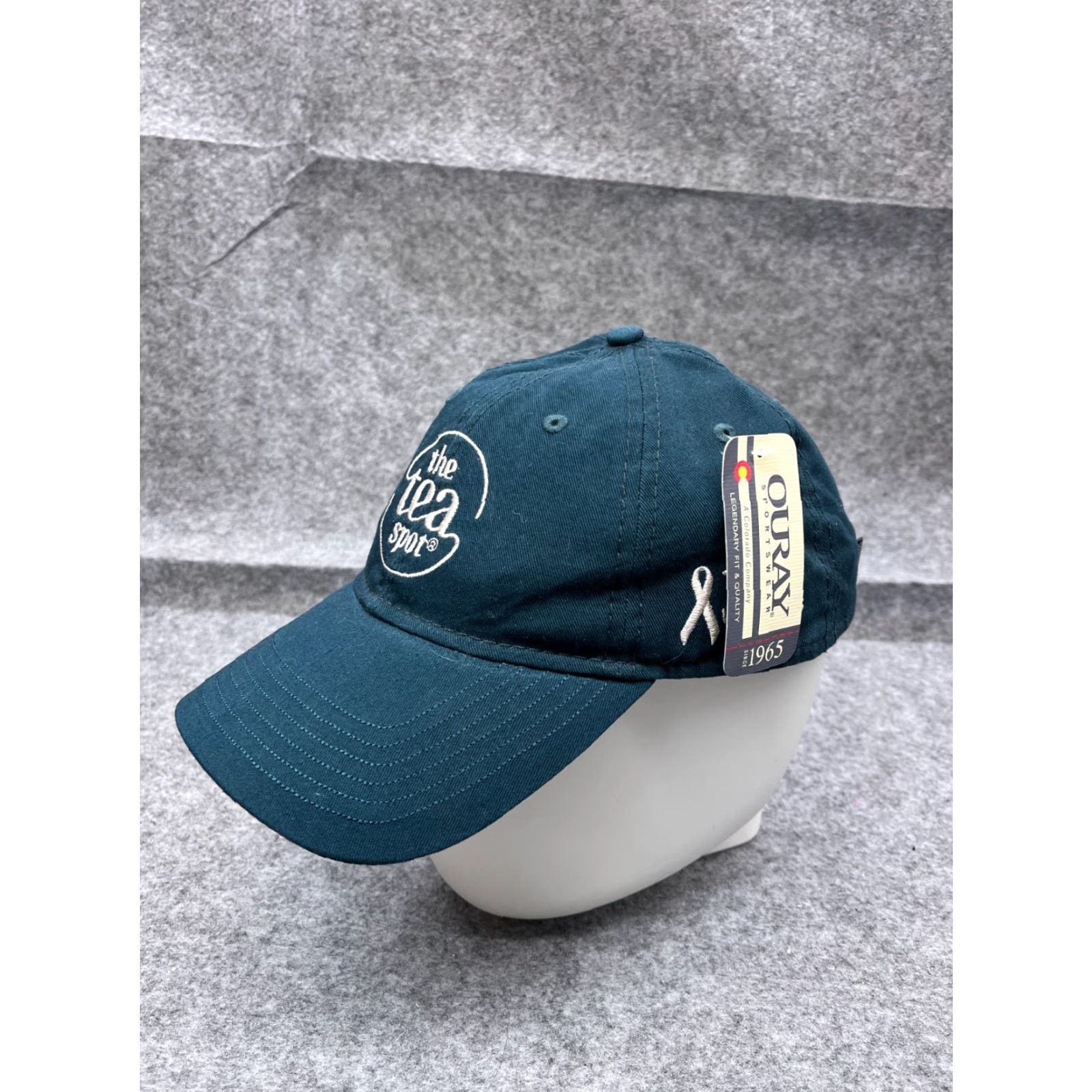 Vintage Vintage Ouray Baseball Cap Hat Unisex Adult One Size Blue Cotton Logo Embroidered Adjustable Size ONE SIZE - 4 Thumbnail