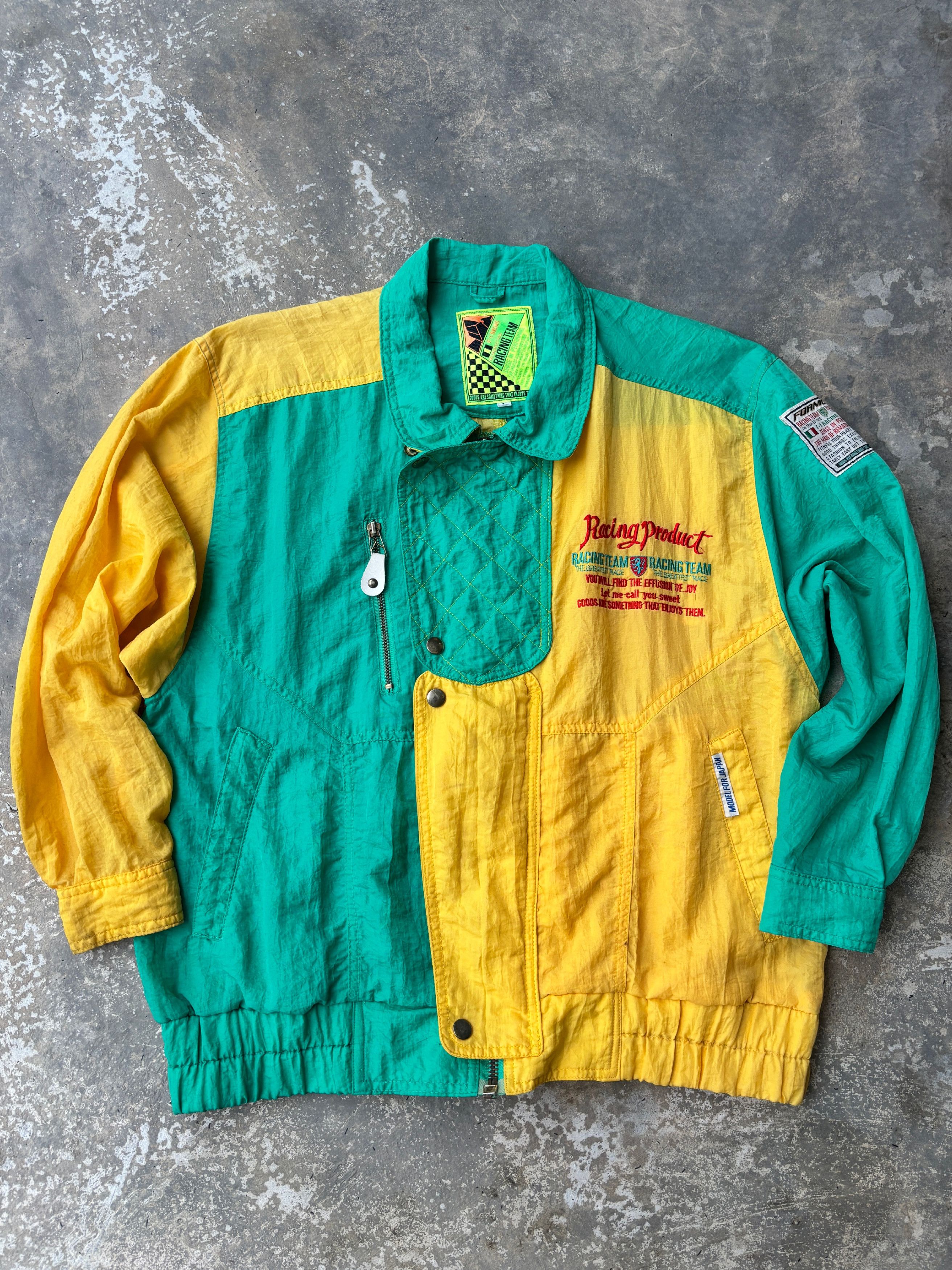 Formula 1 F1 Racing Team Japanese Vintage Motorsport Racing Jacket Size US L / EU 52-54 / 3 - 1 Thumbnail