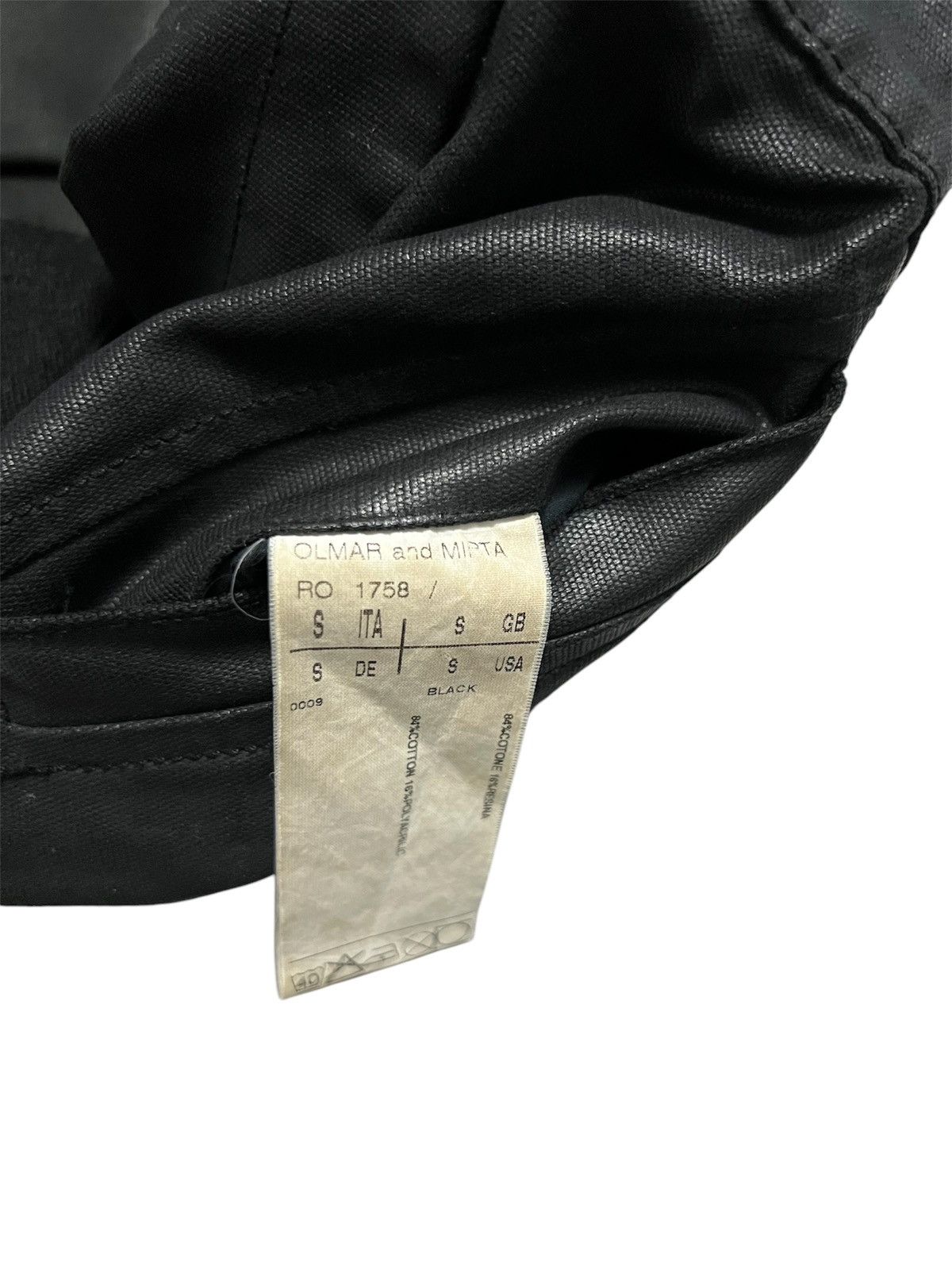Rick Owens Rick Owens SS03 Suckerball Waxed Denim Cargo Jacket Size US S / EU 44-46 / 1 - 10 Thumbnail