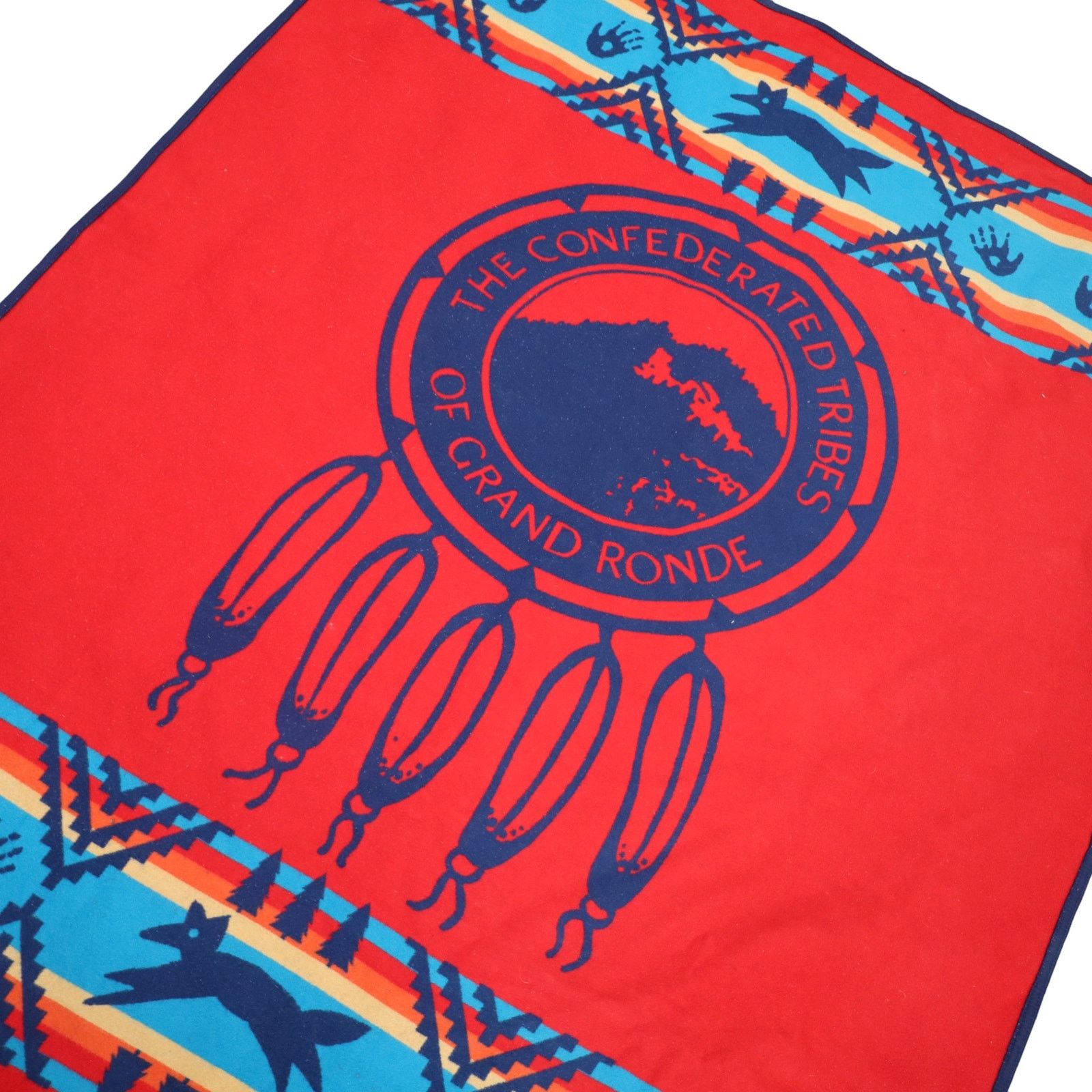 Pendleton VTG Pendleton The Confederated Tribes of Grand Ronde Blanket Size ONE SIZE - 2 Thumbnail