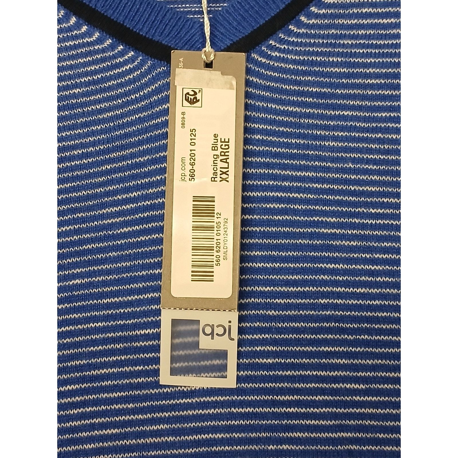 Other JCPenny (2XL) Multicolor Stretch Long Sleeve Sweater Size XXL / US 16-18 / IT 52-54 - 5 Thumbnail