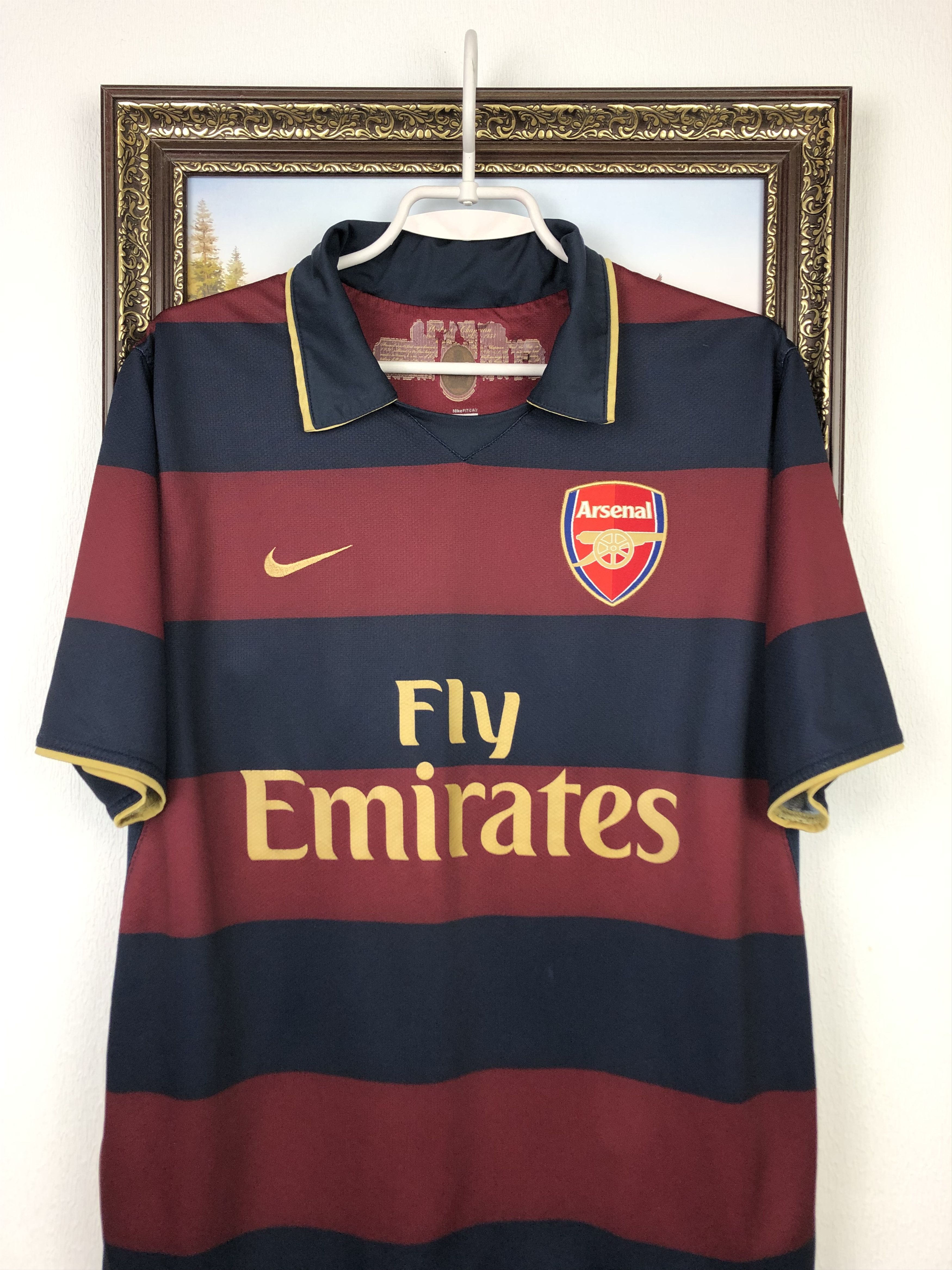 Nike Arsenal football shirt Soccer Nike Jersey 10 Gallas Tee Hype Size US M / EU 48-50 / 2 - 2 Thumbnail