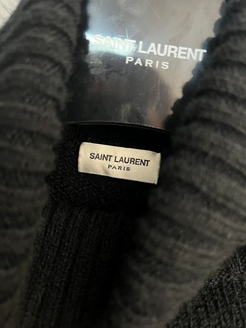 Saint Laurent Paris Saint laurent paris Fall/Winter 16 Black Turtleneck Wool Sw Size US S / EU 44-46 / 1 - 3 Thumbnail