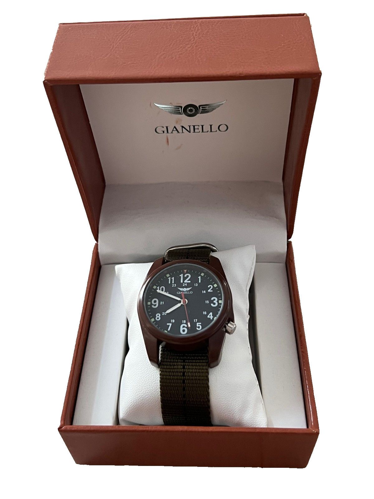 Other Gianello Heritage Navigator 40 Nylon Strap Watch Army Green Size ONE SIZE - 2 Thumbnail