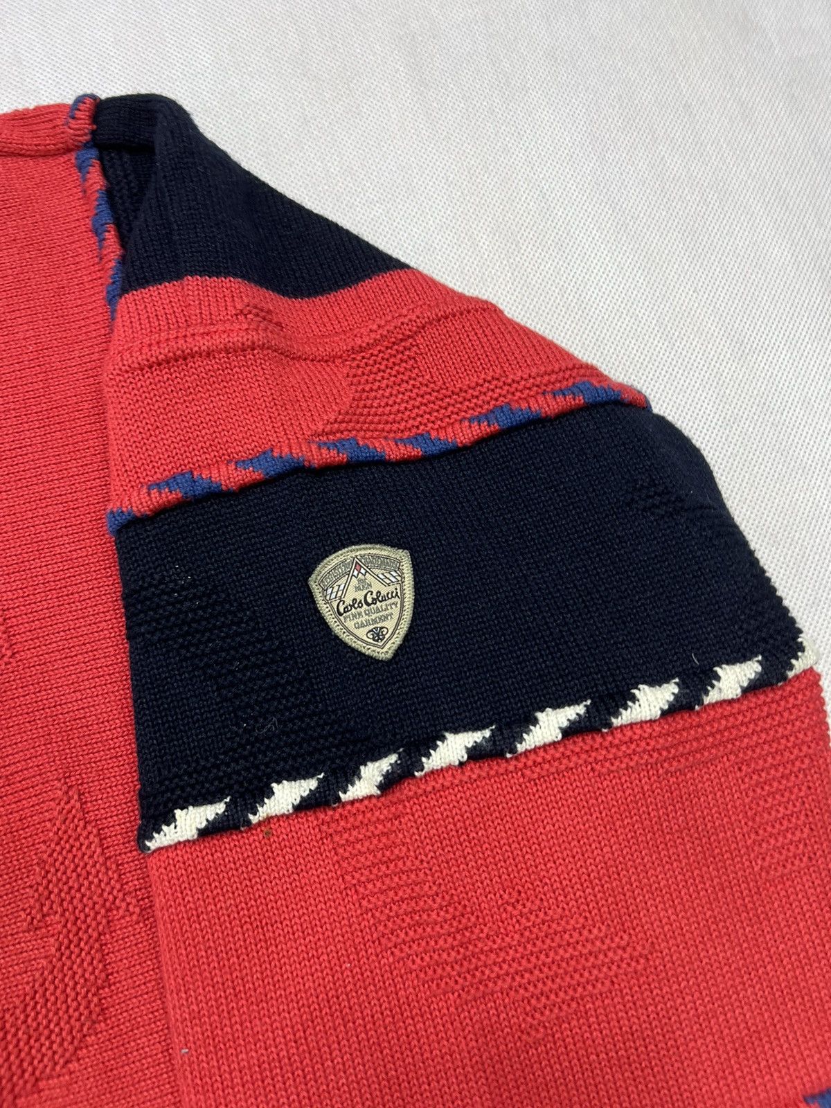 Carlo Colucci Sweater Carlo Colucci patterns logo Size US L / EU 52-54 / 3 - 2 Thumbnail