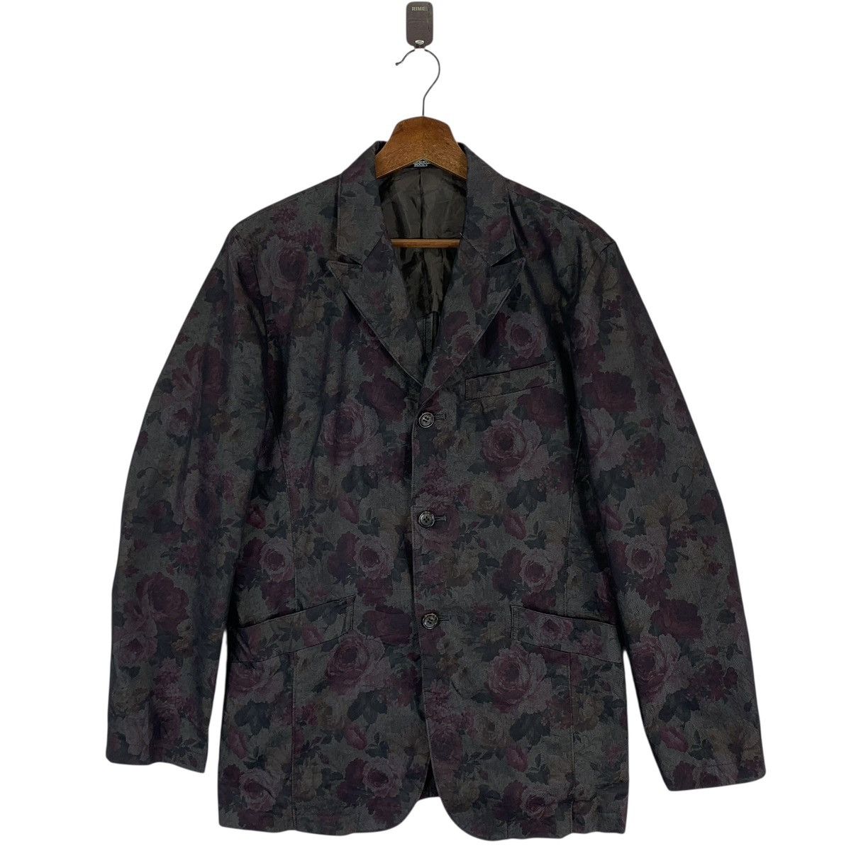 Tornado Mart Vintage Tornado Mart flower monogram button-down jacket Size US M / EU 48-50 / 2 - 1 Thumbnail