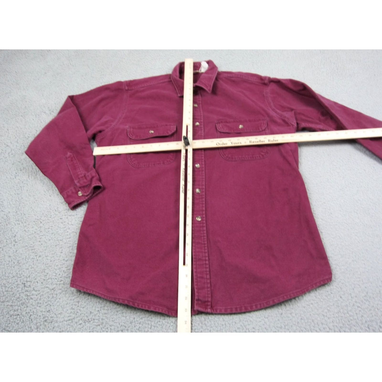 Vintage VINTAGE Five Brothers Shirt Mens XL Tall Red Flannel 80s USA Size US XL / EU 56 / 4 - 5 Thumbnail