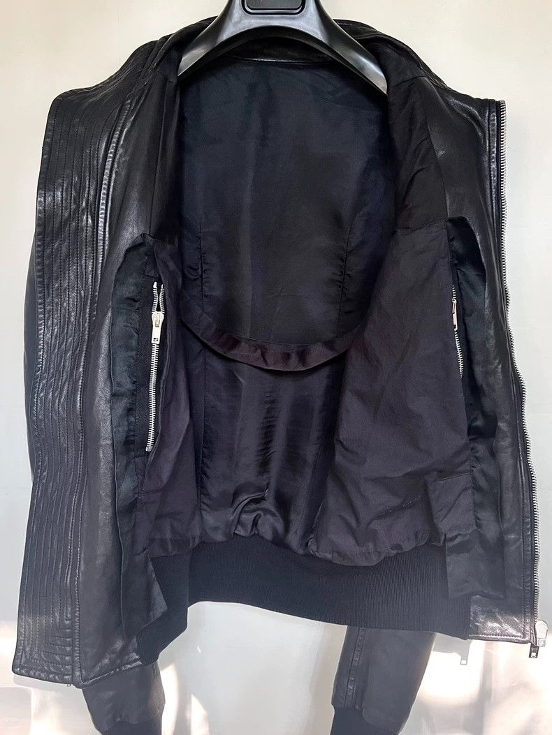 Rick Owens Rick Owens Leather jacket Size US XS / EU 42 / 0 - 7 Thumbnail