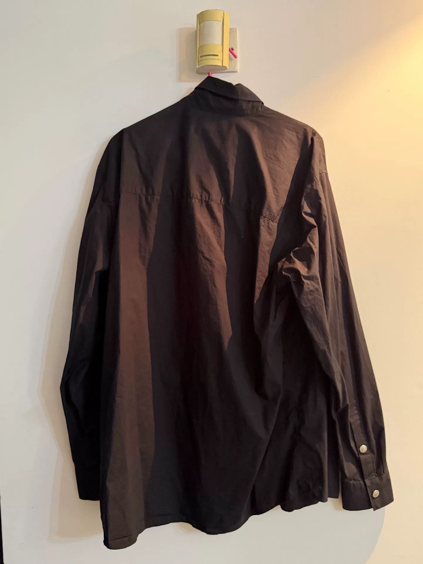 Balmain BALMAIN Solid Single-Breasted Pocket Shirt Size US M / EU 48-50 / 2 - 4 Thumbnail