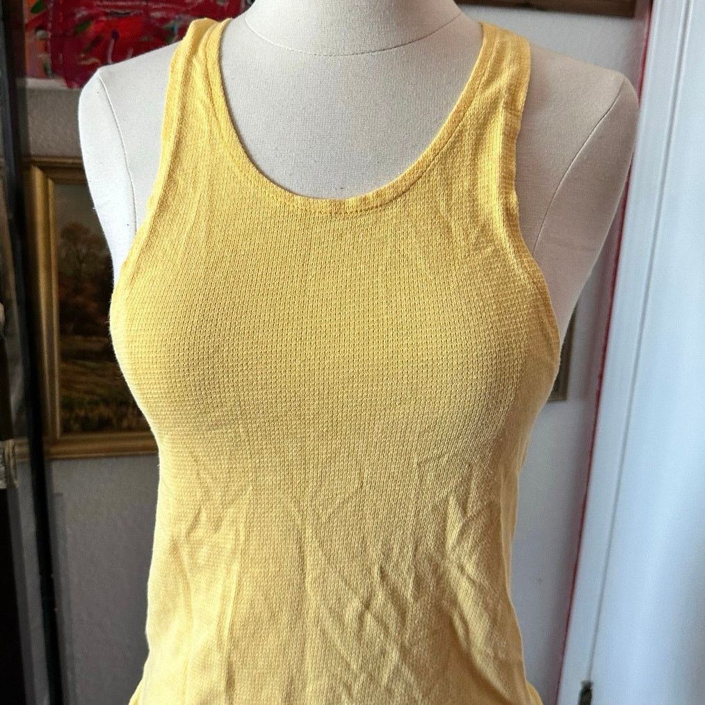 Other dockwear yellow knit tank top Size S / US 4 / IT 40 - 2 Thumbnail