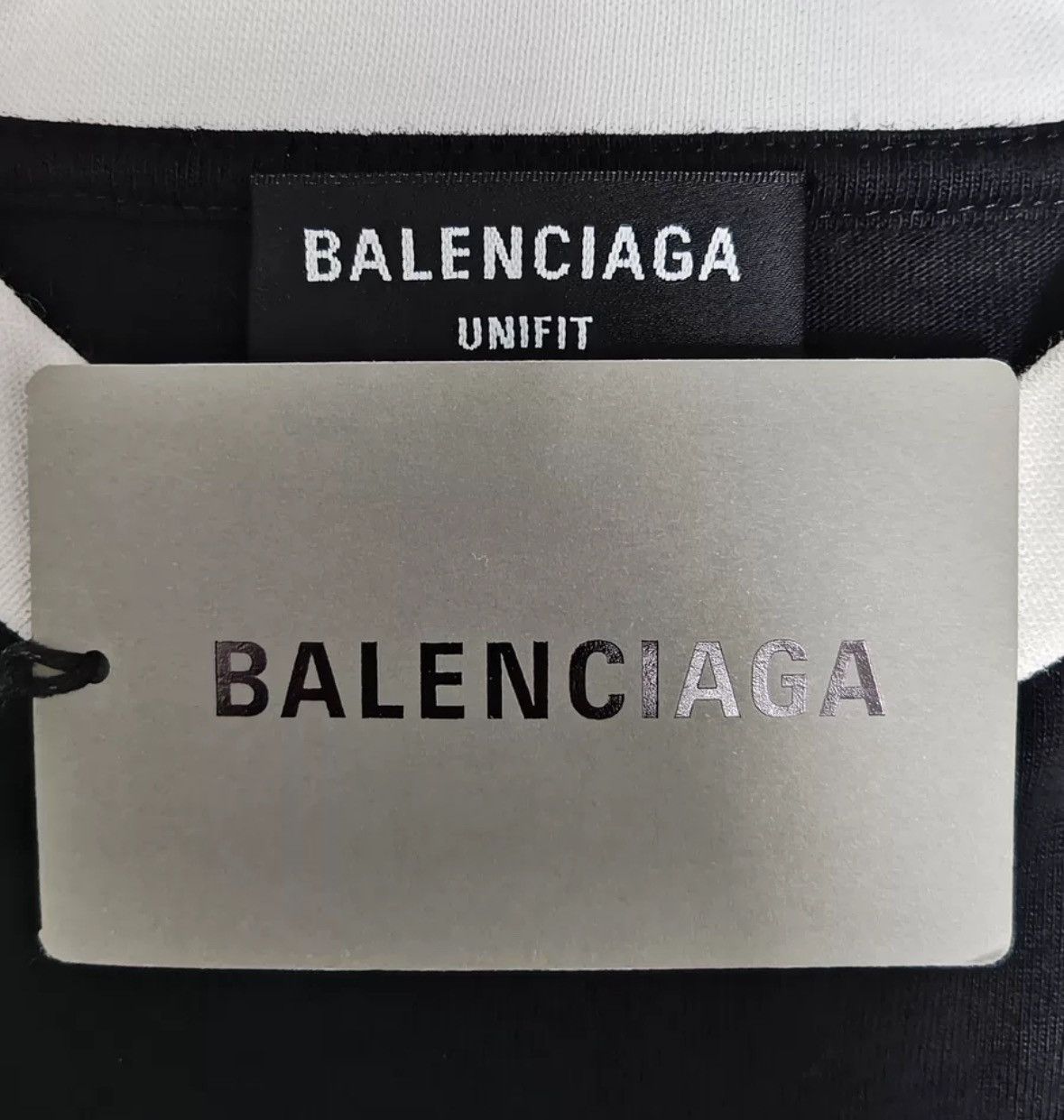 Balenciaga Balenciaga 22fw black and white football short sleeved shirt Size US S / EU 44-46 / 1 - 4 Thumbnail
