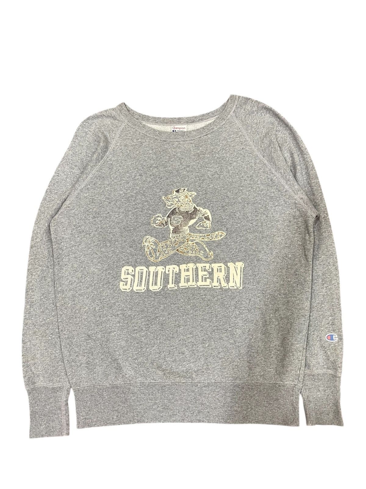 Champion Vintage 1950s Champion Southern Tiger Crewneck Sweatshirt Size US M / EU 48-50 / 2 - 1 Thumbnail