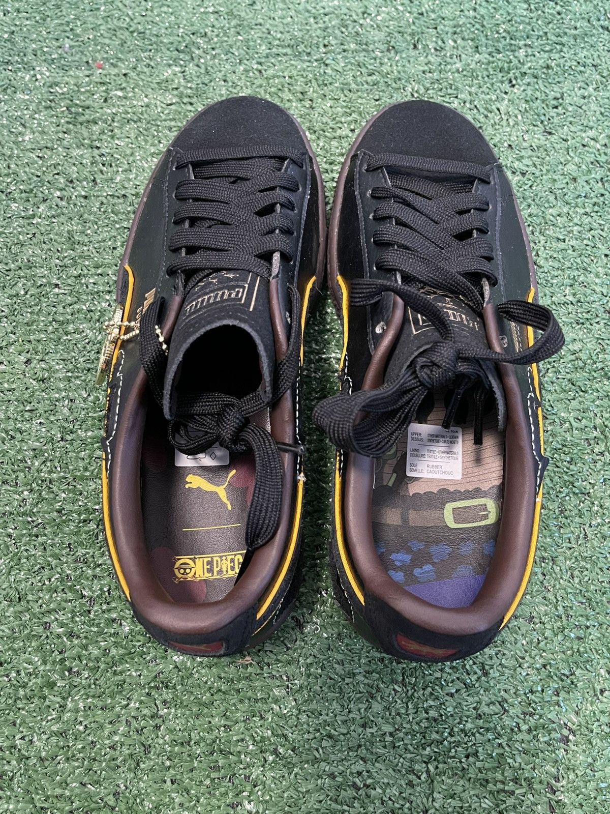 Puma PUMA One Piece x Suede Blackbeard Size 5 396724-01 Size US 5 / EU 37 - 6 Thumbnail