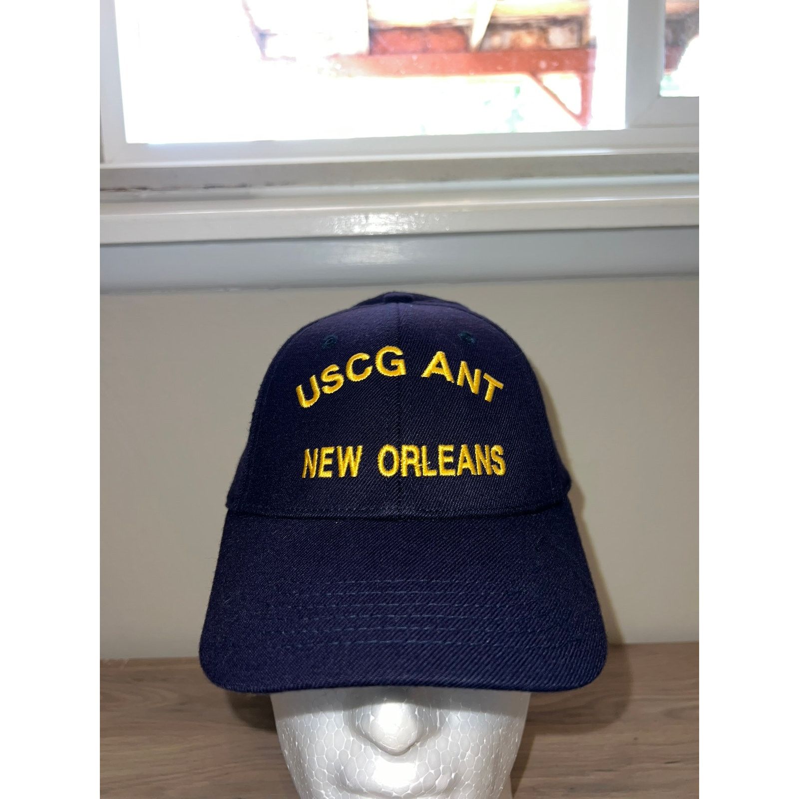 Vintage Vintage USCG US Coast Guard Ant New Orleans Blue Hat VTG S/M Size ONE SIZE - 2 Thumbnail