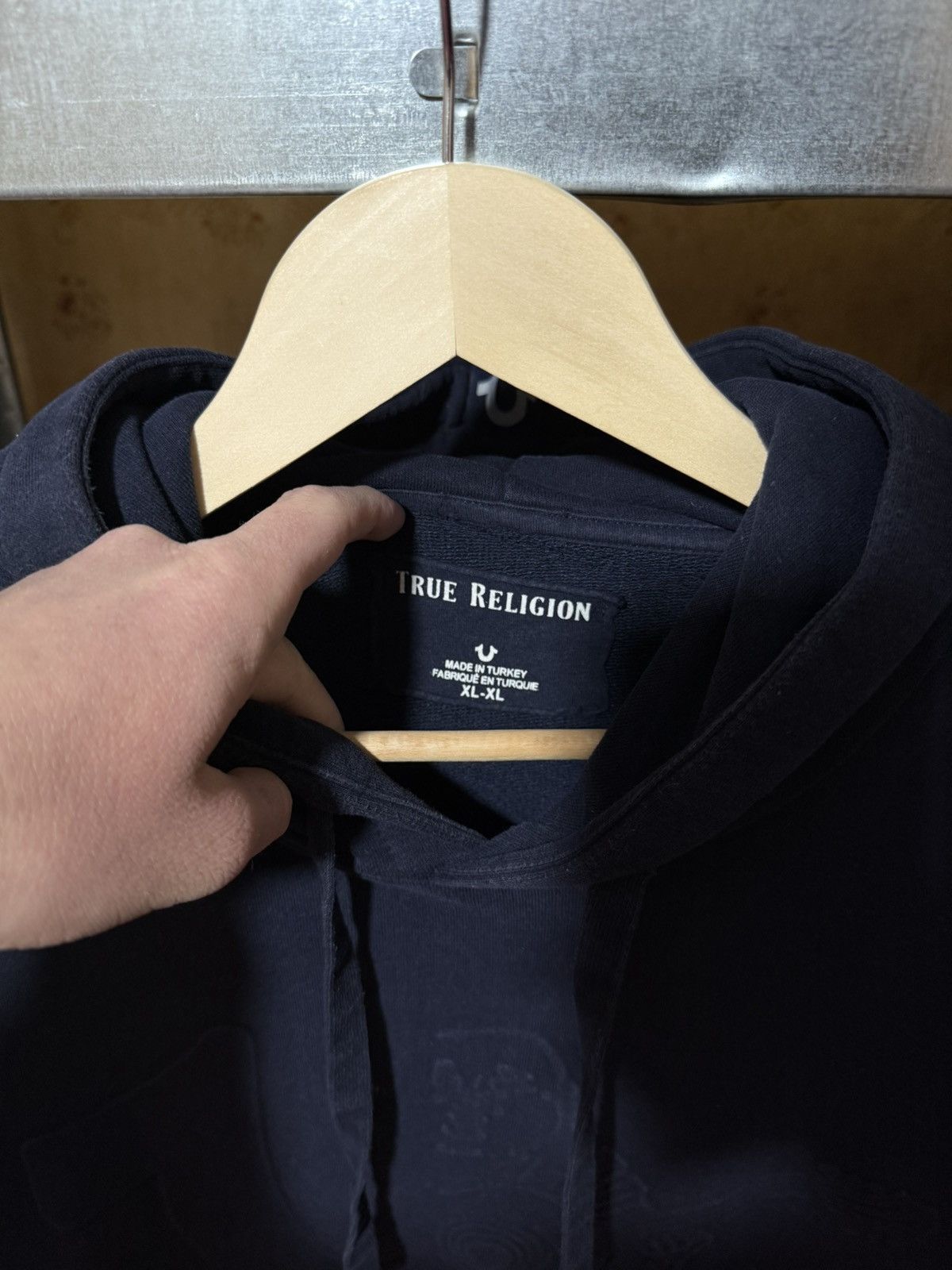 Japanese Brand × True Religion Rare True Religion Japanese Skate Gang Hoodie Y2K Hype Size US XL / EU 56 / 4 - 8 Thumbnail