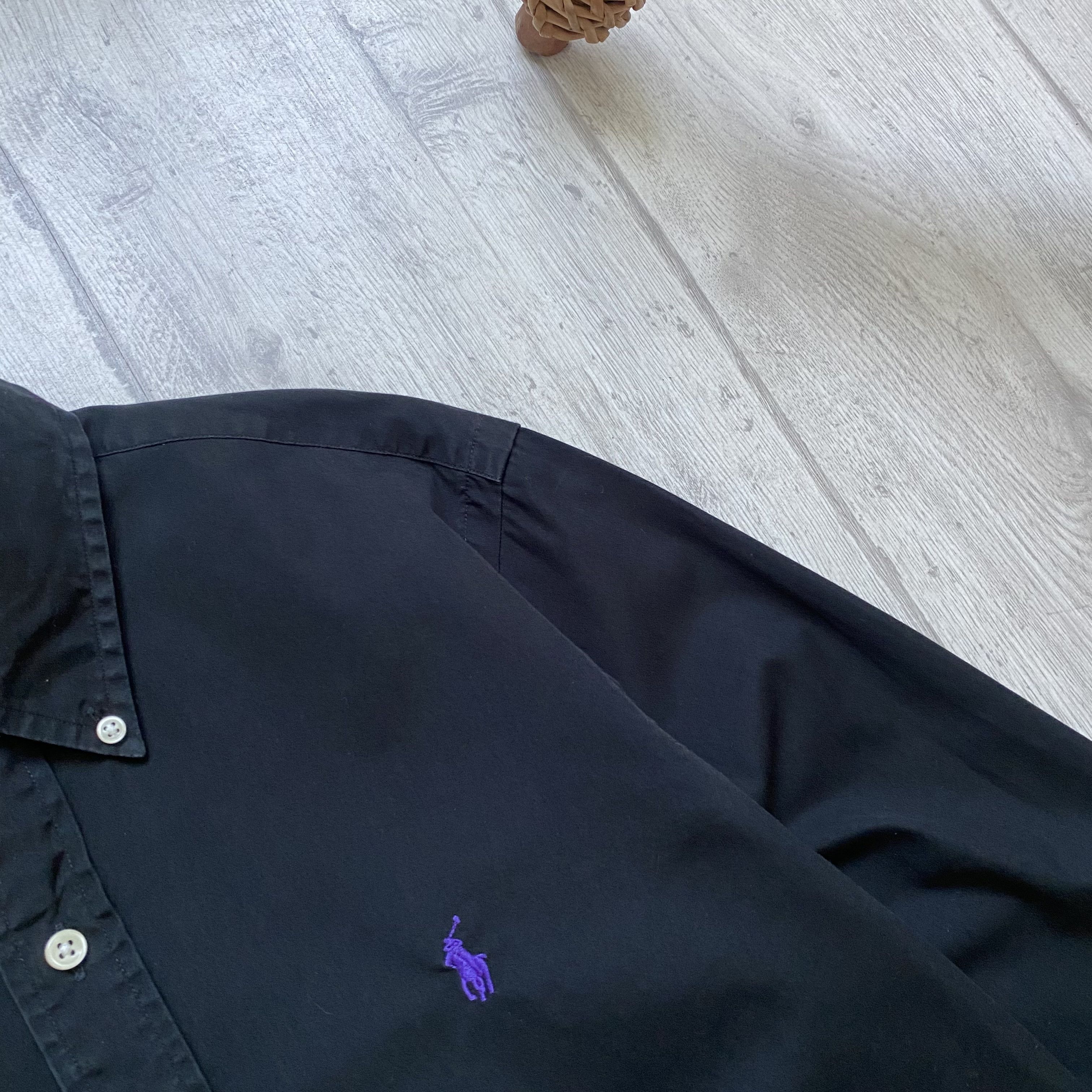 Polo Ralph Lauren 🏇 Custom Polo Ralph Lauren shirt Hand Made flame Style Size US S / EU 44-46 / 1 - 4 Thumbnail